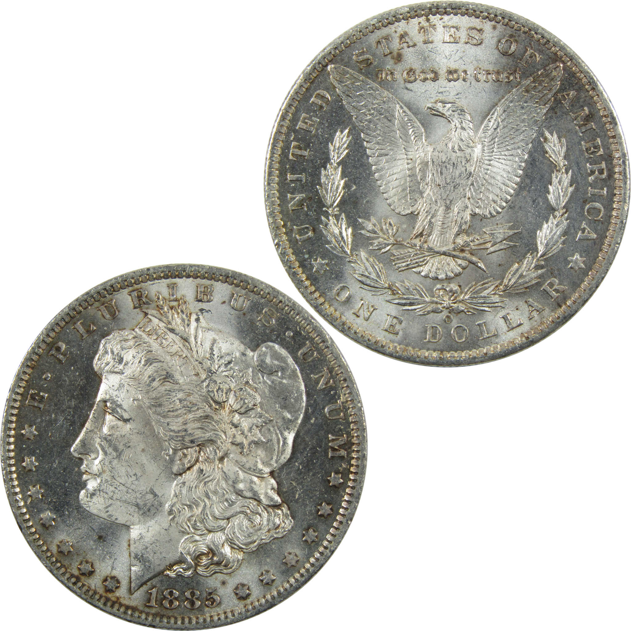 1885 O Morgan Dollar Uncirculated Silver $1 Coin SKU:I11792 - Morgan coin - Morgan silver dollar - Morgan silver dollar for sale - Profile Coins &amp; Collectibles