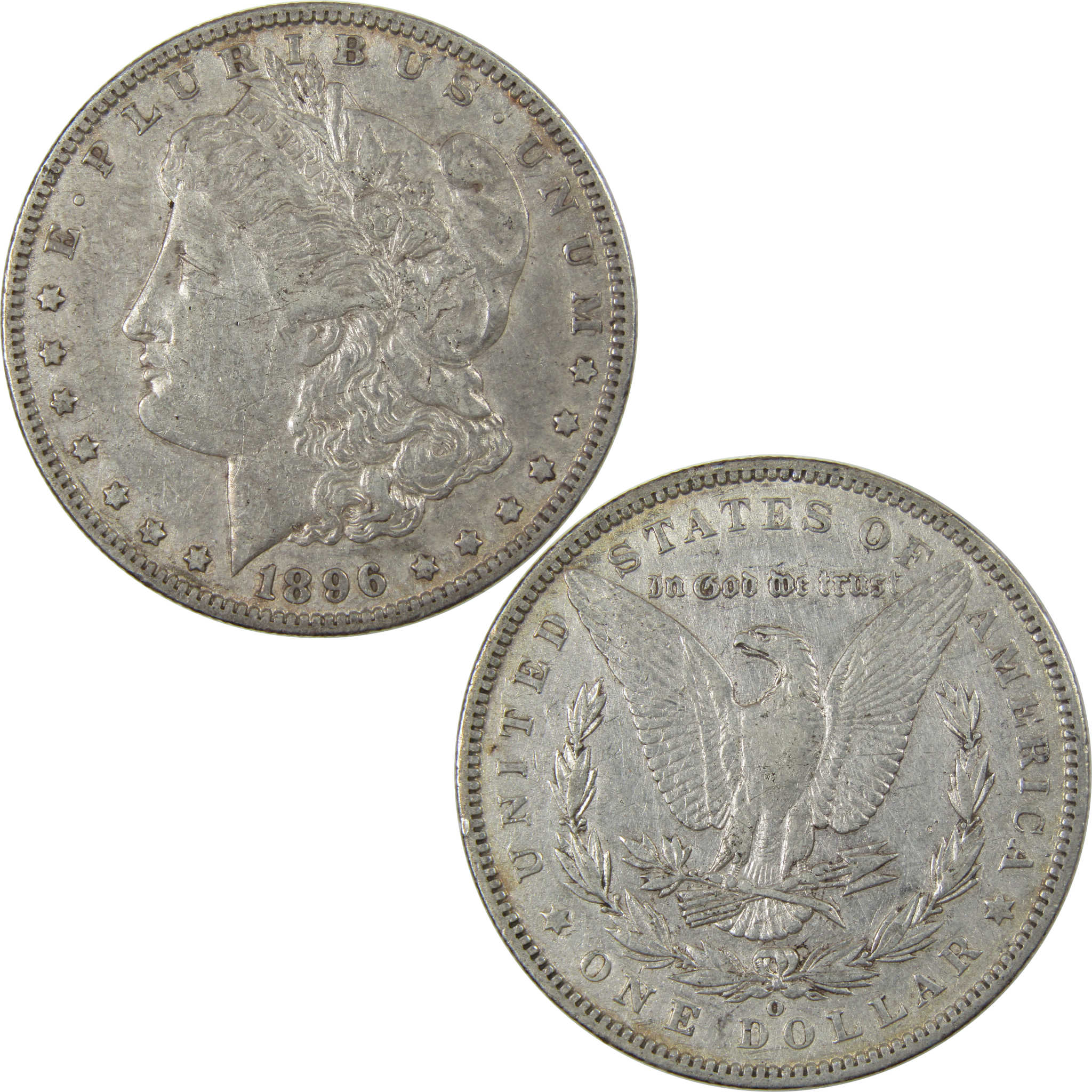 1896 O Morgan Dollar XF EF Extremely Fine Details Silver SKU:I23698