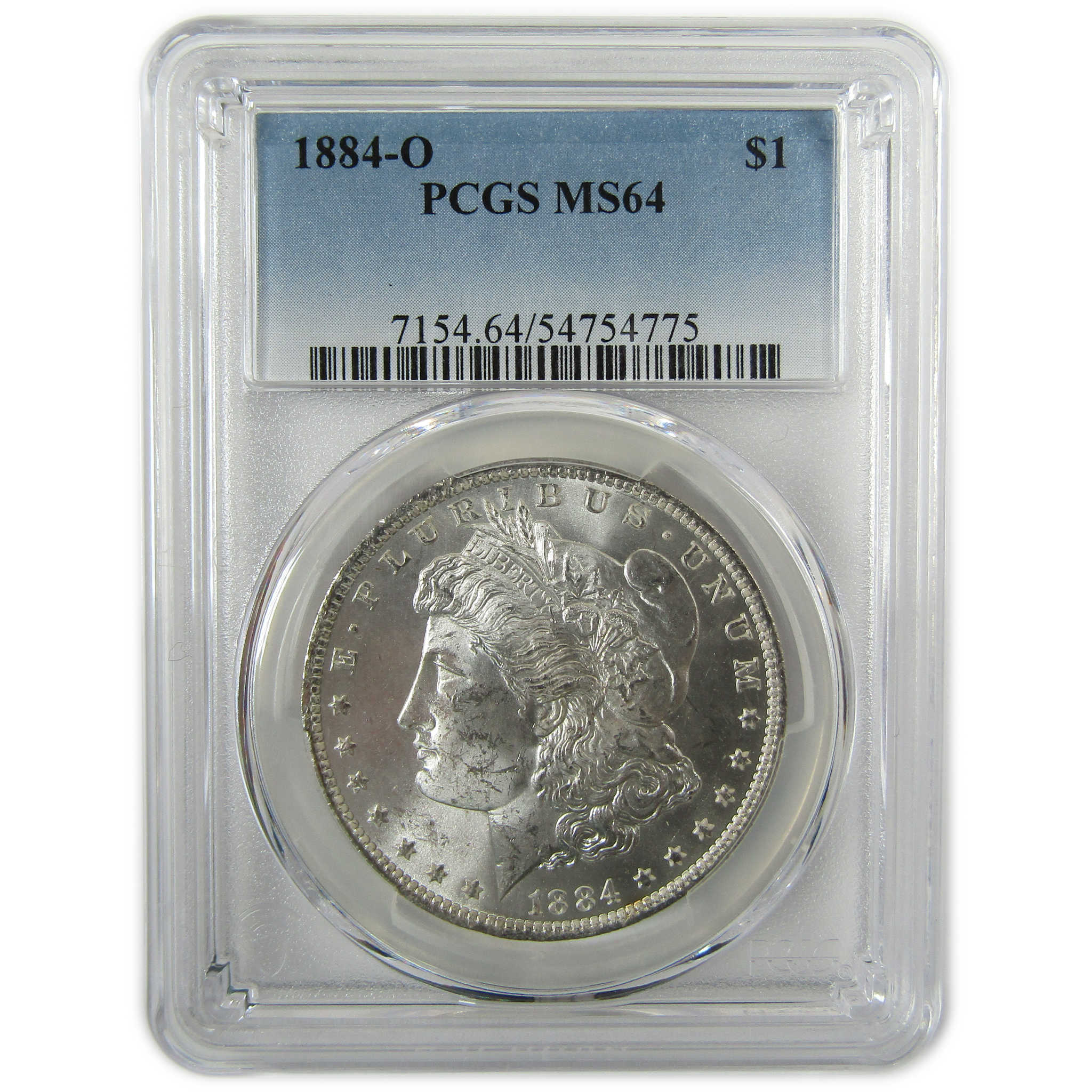 1884 O Morgan Silver Dollar MS 64 PCGS Uncirculated $1 Coin SKU:I28352