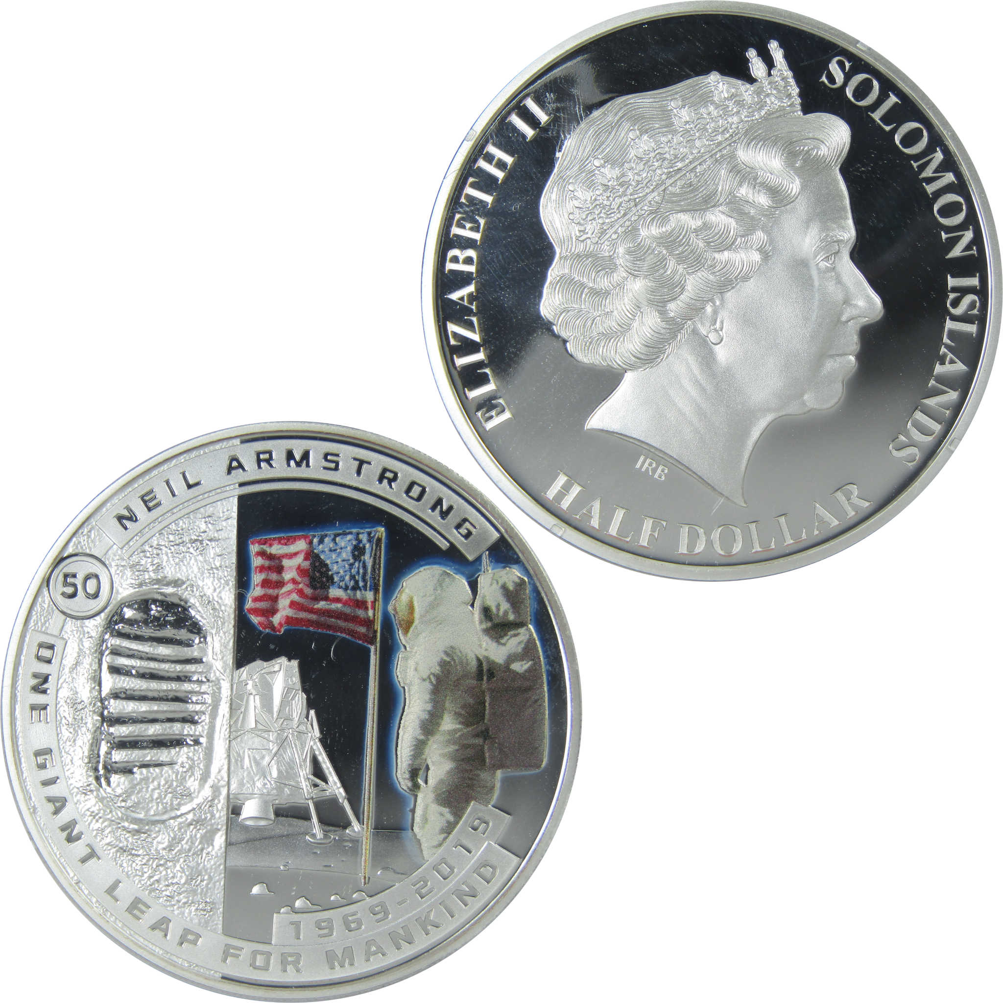 50th Anniversary of Moon Landing Neil Armstrong Proof 2019