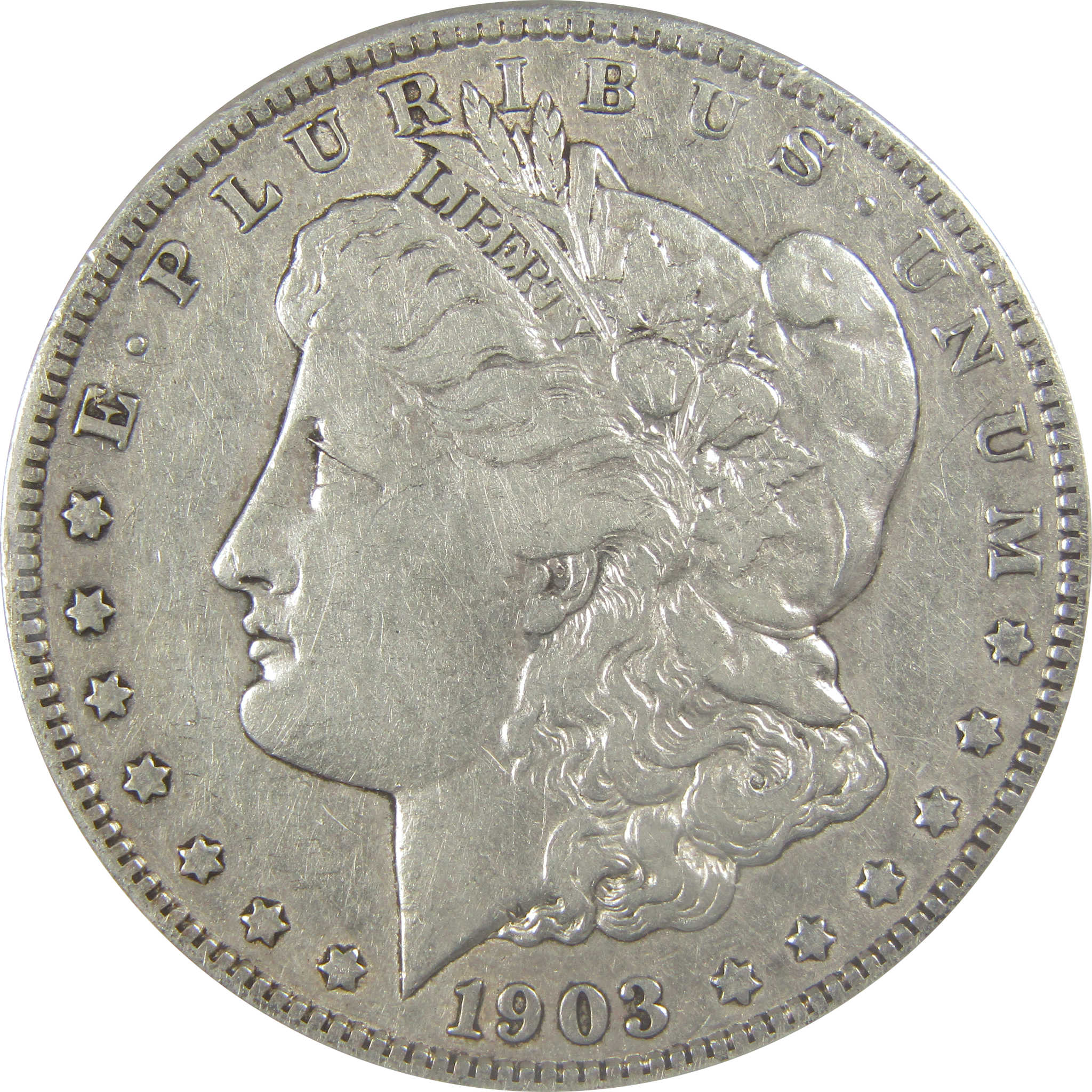 1903 S Morgan Dollar VF 25 Details ANACS Silver $1 Coin SKU:I21730 - Morgan coin - Morgan silver dollar - Morgan silver dollar for sale - Profile Coins &amp; Collectibles