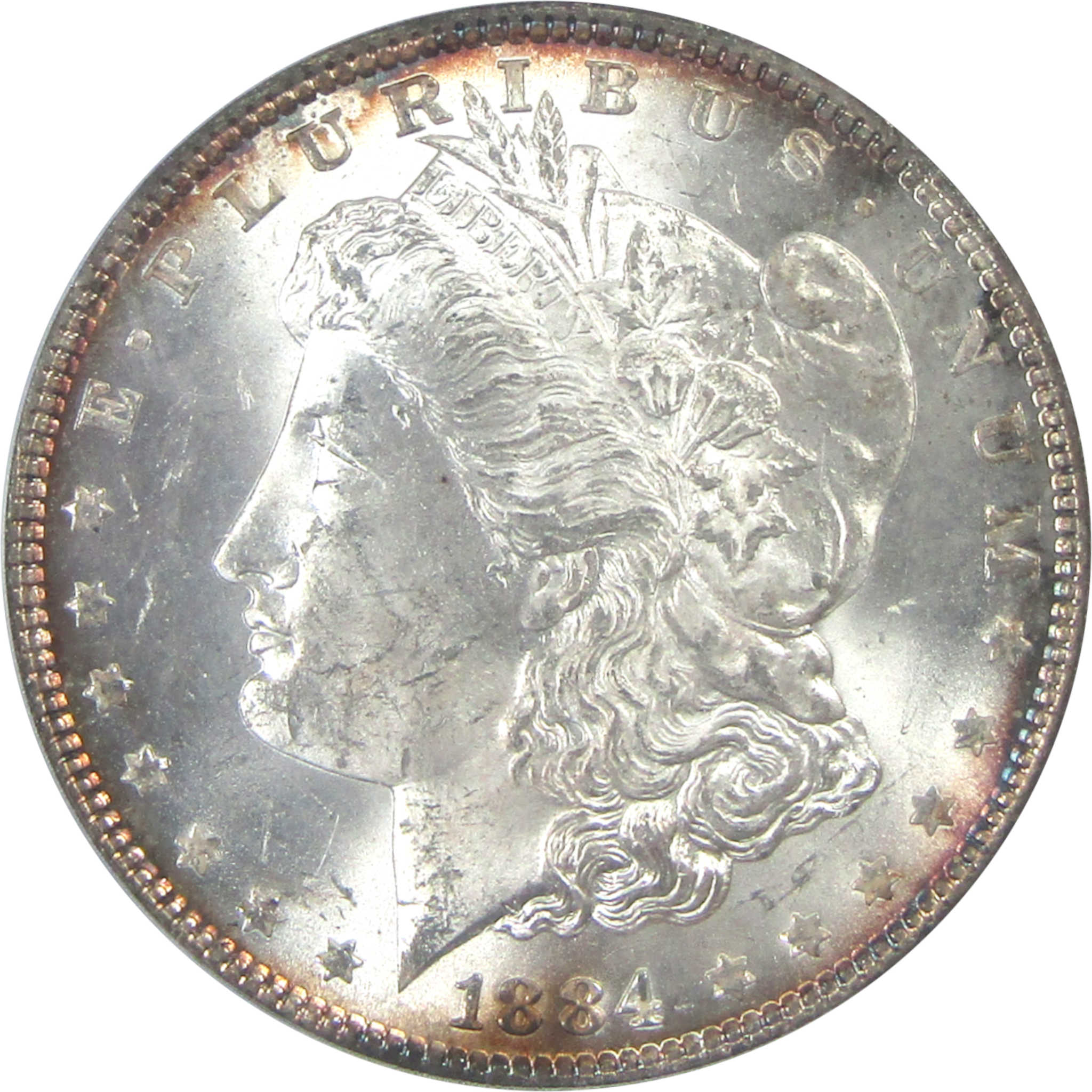 1884 Morgan Dollar MS 64 PCGS Silver $1 Uncirculated Coin SKU:I15947 - Morgan coin - Morgan silver dollar - Morgan silver dollar for sale - Profile Coins &amp; Collectibles