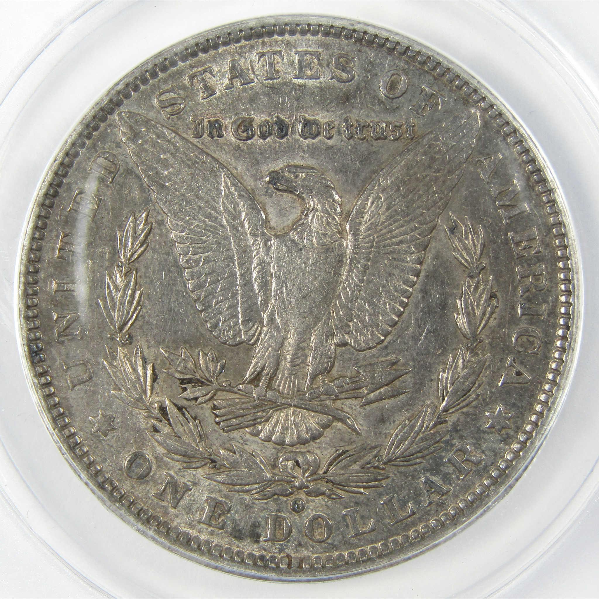 1892 O Morgan Silver Dollar AU 50 Details ANACS $1 Coin SKU:I25411 - Morgan coin - Morgan silver dollar - Morgan silver dollar for sale - Profile Coins &amp; Collectibles