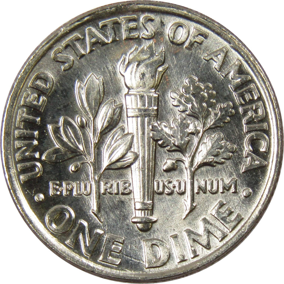 1986 D Roosevelt Dime Clad Uncirculated Mint State 10c Coin