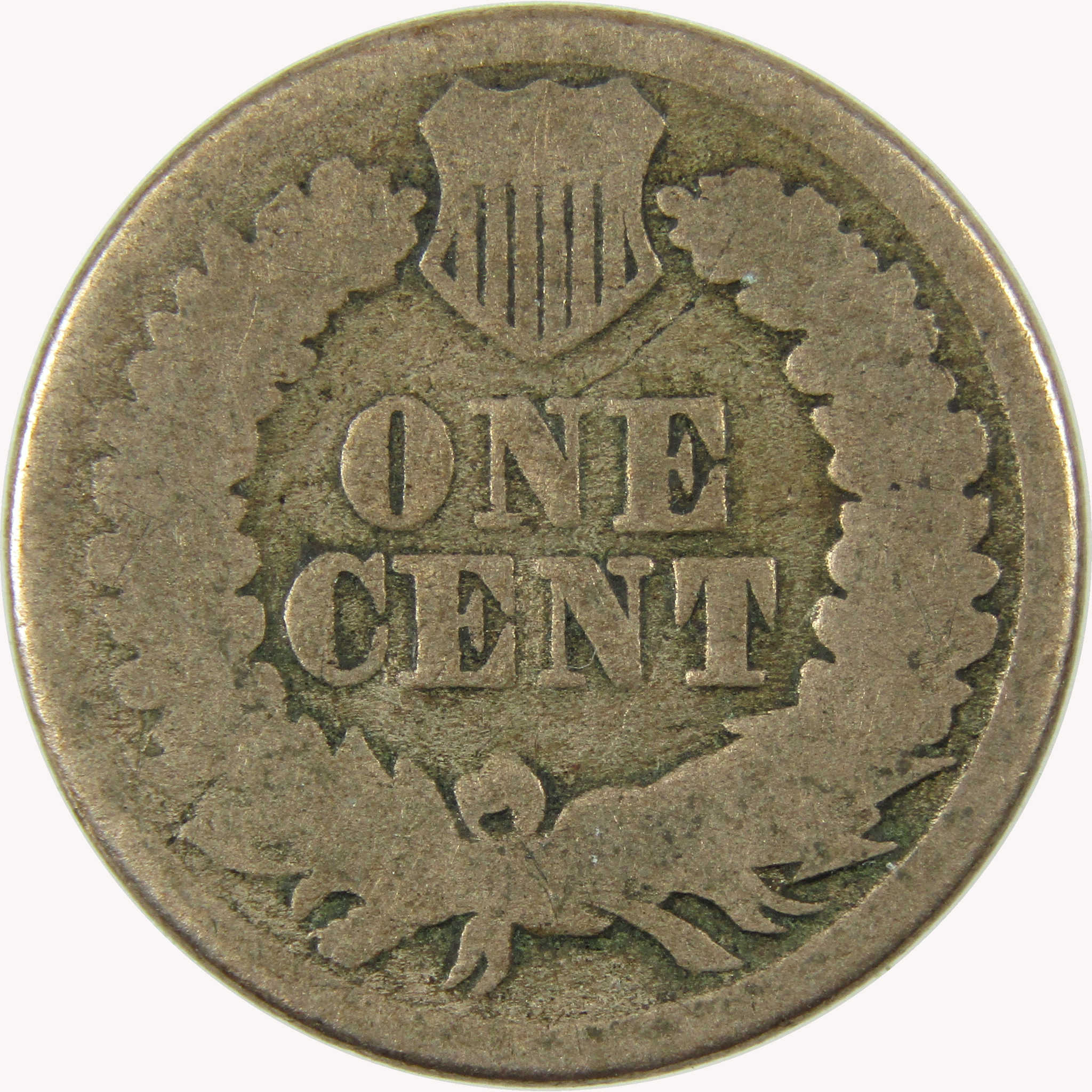 1861 Indian Head 1cAG About Good Penny 1c Coin SKU:CP1065
