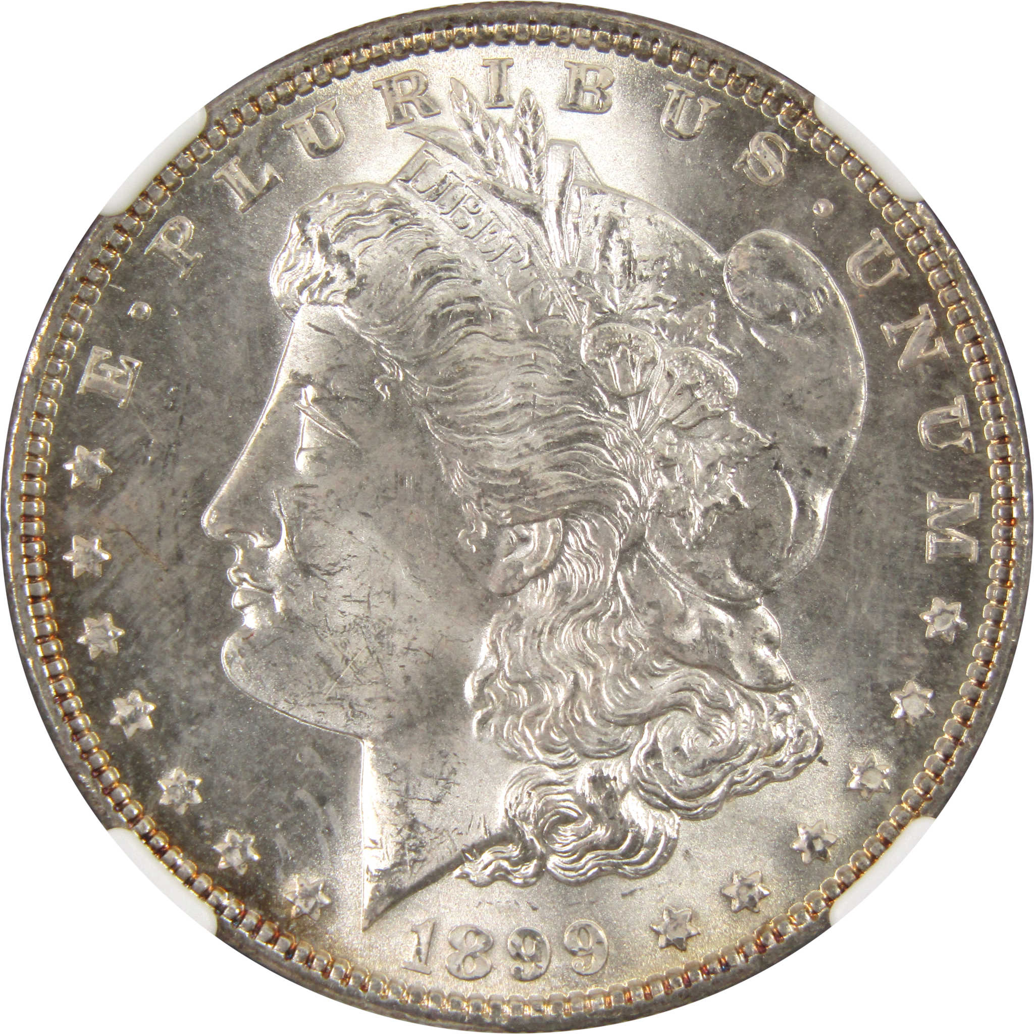 1899 Morgan Dollar MS 64 NGC 90% Silver $1 Uncirculated Coin SKU:I6240 - Morgan coin - Morgan silver dollar - Morgan silver dollar for sale - Profile Coins &amp; Collectibles