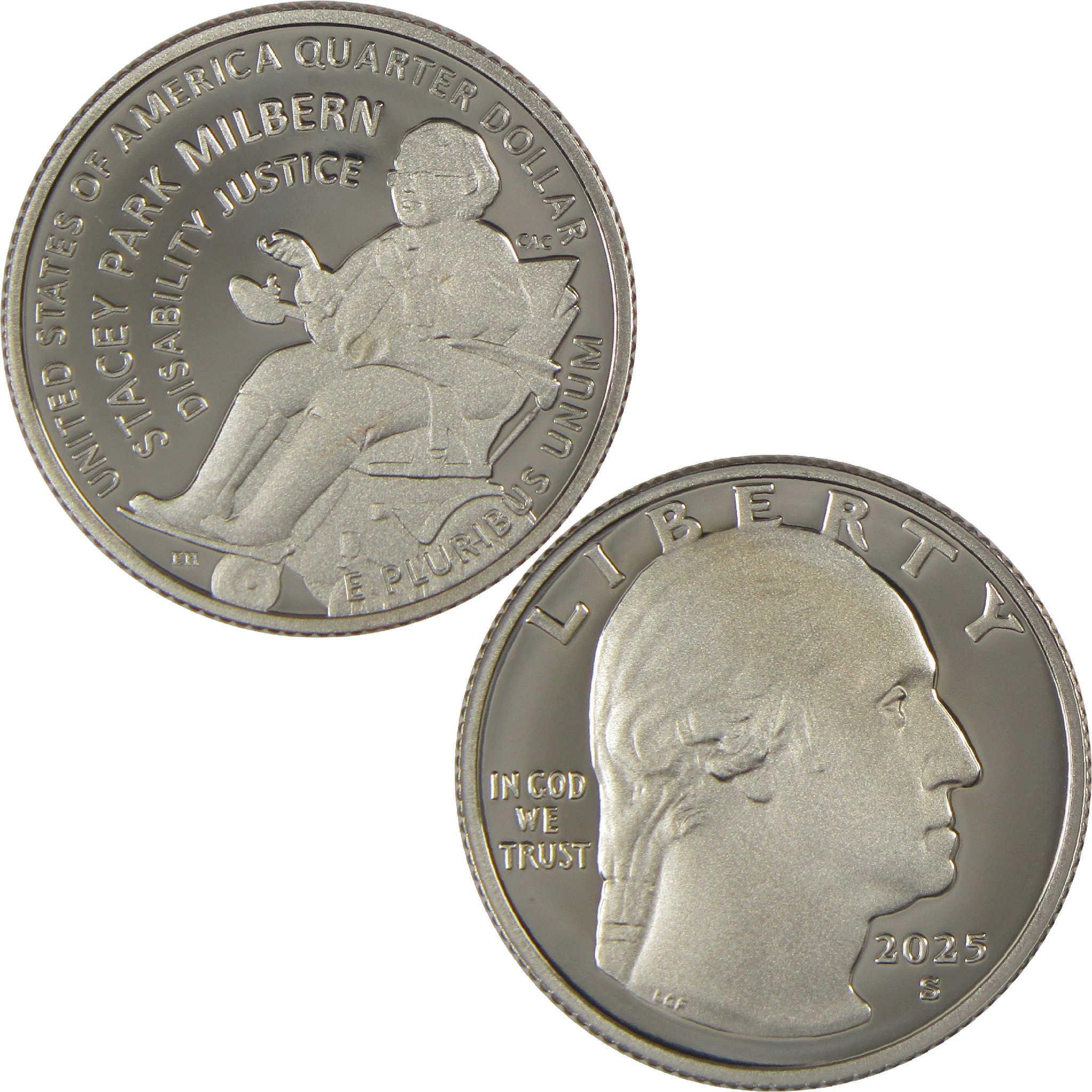 2025 S Stacey Park Milbern American Women Quarter Choice Proof Clad