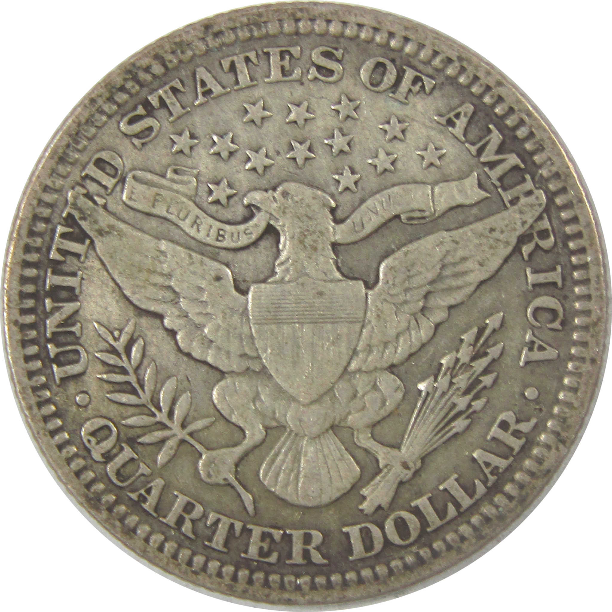 1915 Barber Silver Quarter VF Very Fine 25c Coin SKU:I24314