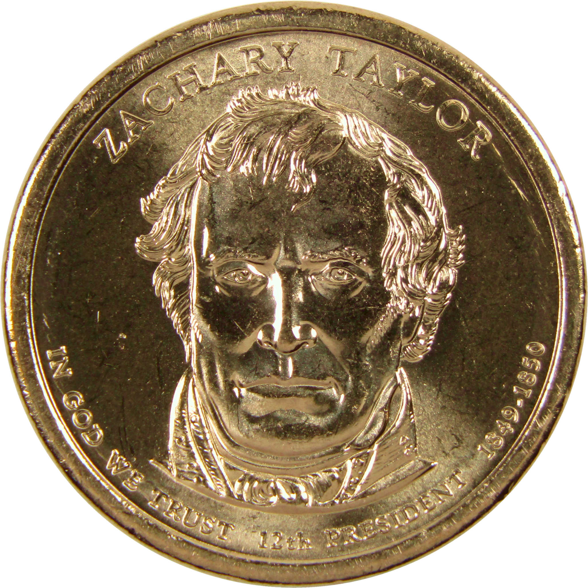 2009 P Zachary Taylor Presidential Dollar BU Uncirculated $1 Coin
