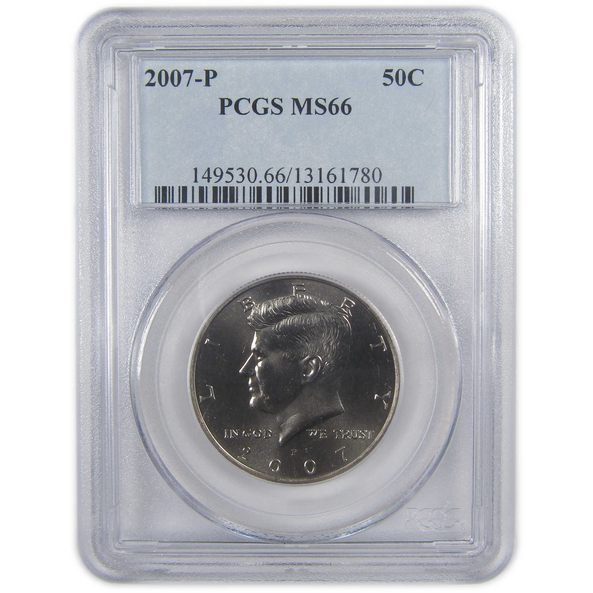 2007 P Kennedy Half Dollar MS 66 PCGS Clad Uncirculated SKU:CPC9729