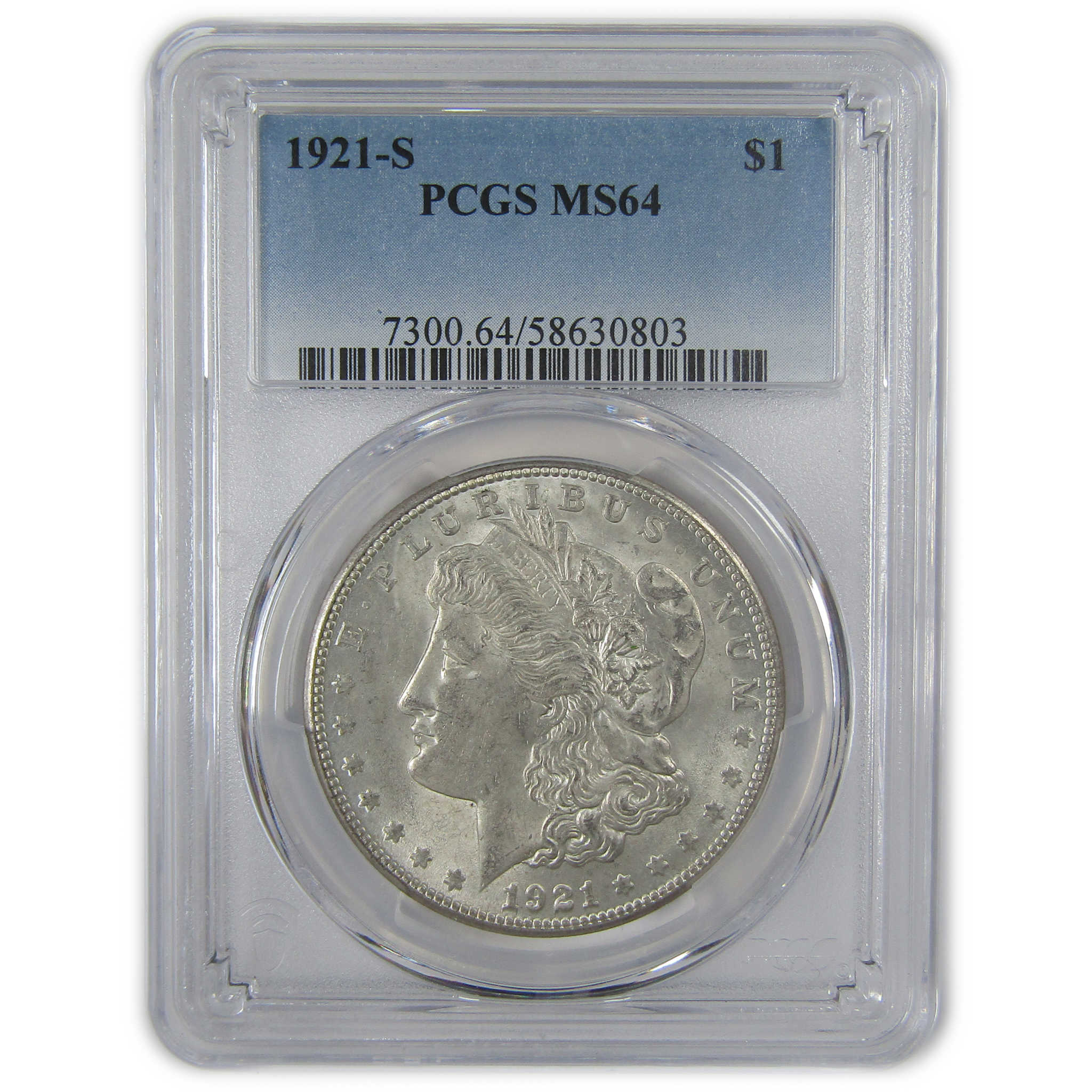 1921 S Morgan Dollar MS 64 PCGS Silver Uncirculated $1 Coin SKU:I23604 - Morgan coin - Morgan silver dollar - Morgan silver dollar for sale - Profile Coins &amp; Collectibles