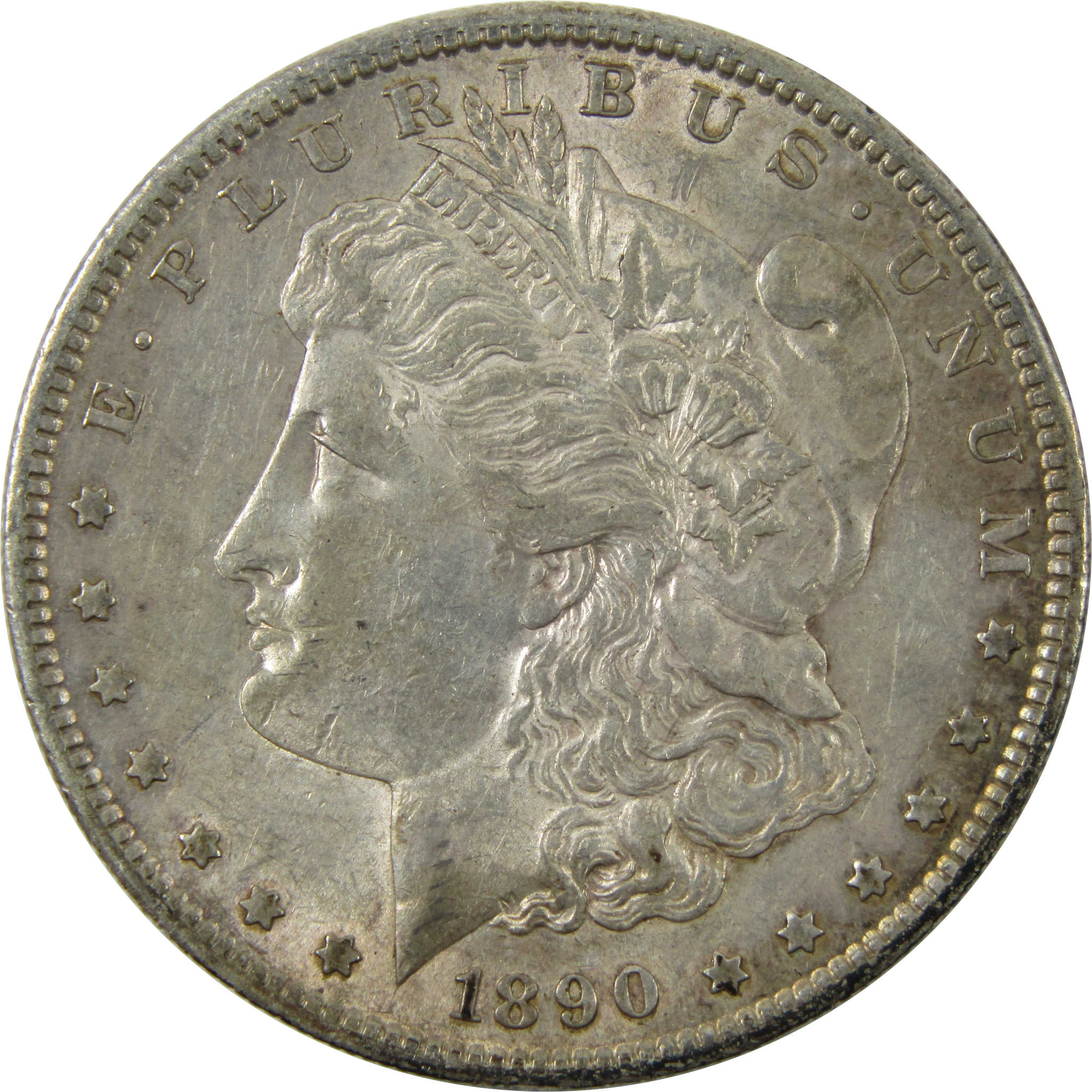 1890 S Morgan Dollar XF EF Extremely Fine Silver $1 Coin SKU:I14195 - Morgan coin - Morgan silver dollar - Morgan silver dollar for sale - Profile Coins &amp; Collectibles