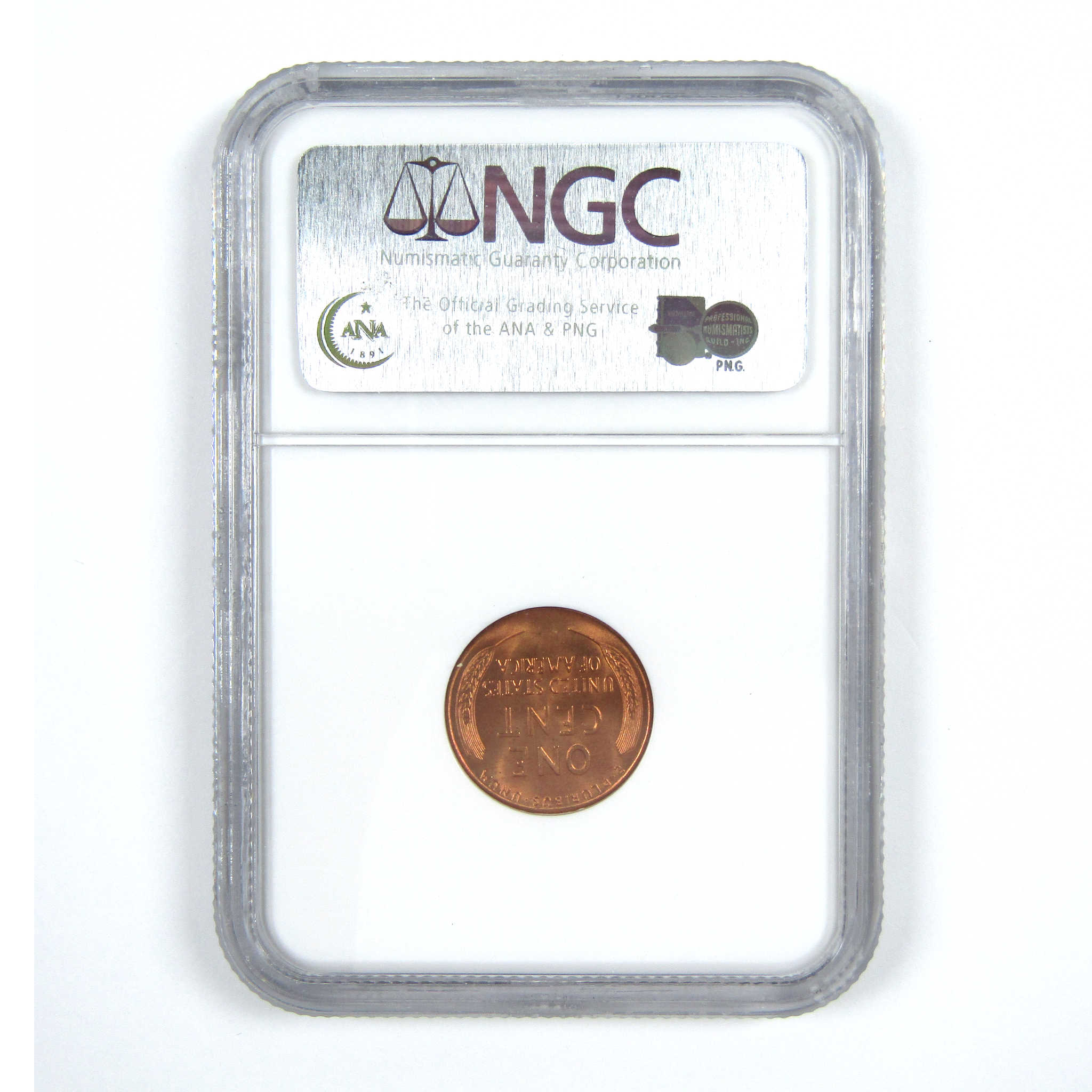 1955 Lincoln Wheat Cent MS 66 RD NGC Penny 1c Uncirculated SKU:CPC7365