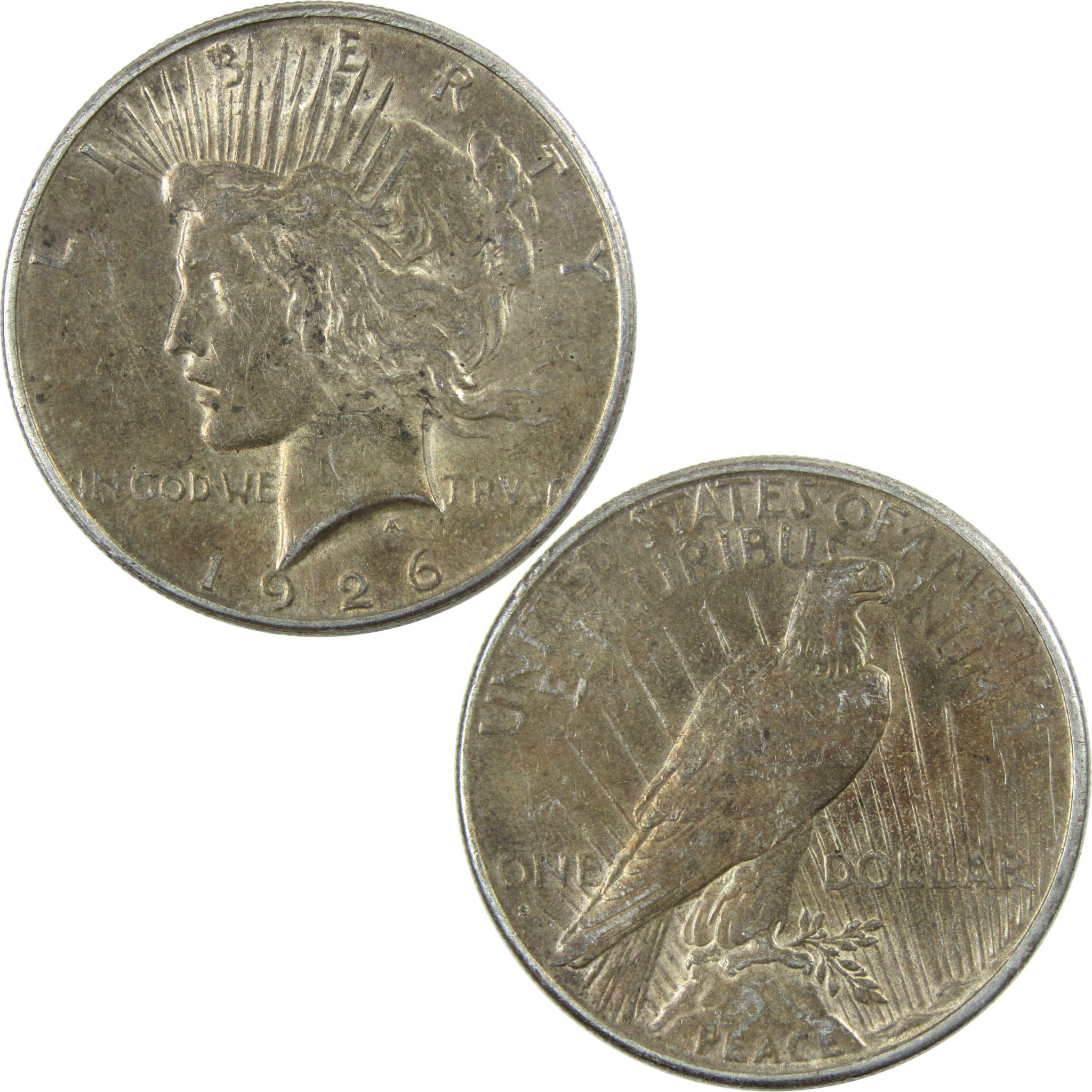 1926 S Peace Dollar XF EF Extremely Fine Silver $1 Coin SKU:I13751