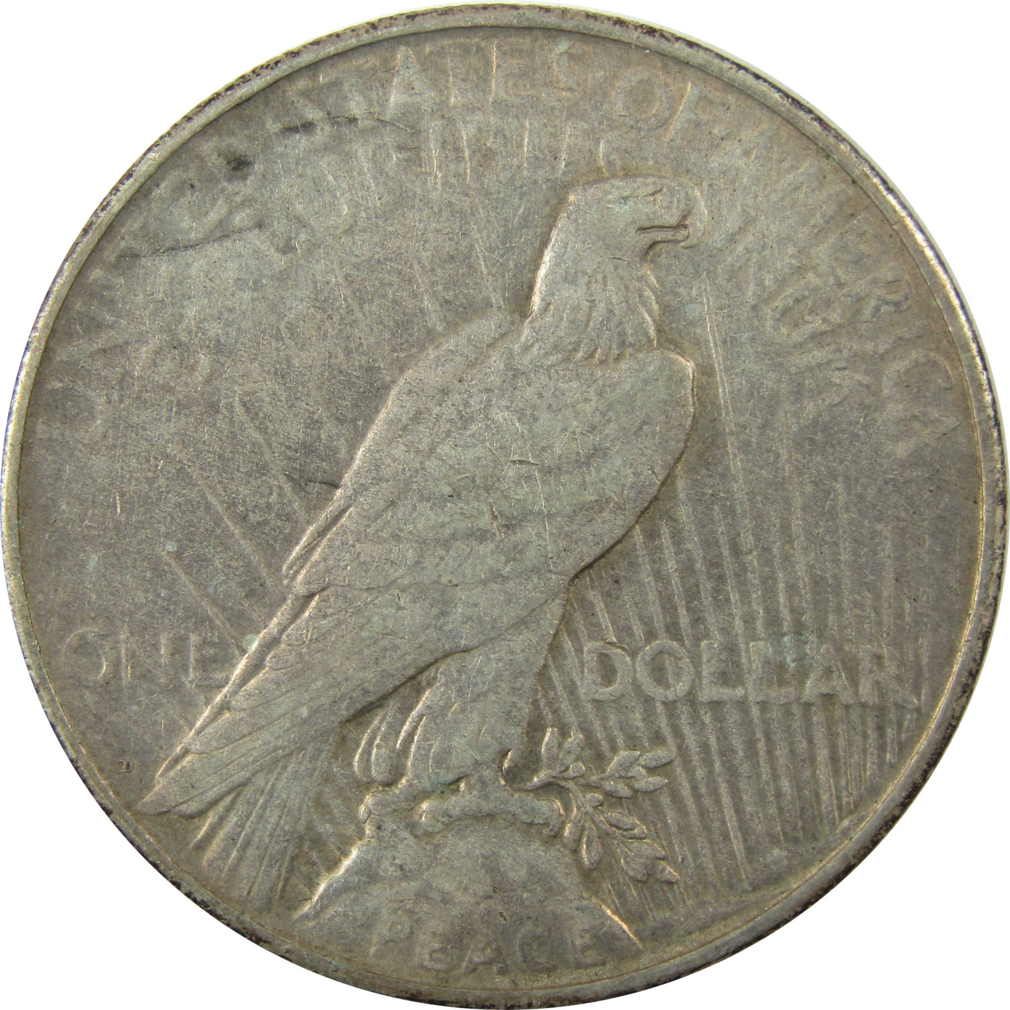 1934 D Peace Silver Dollar VF Very Fine $1 Coin Collectible SKU:I24762