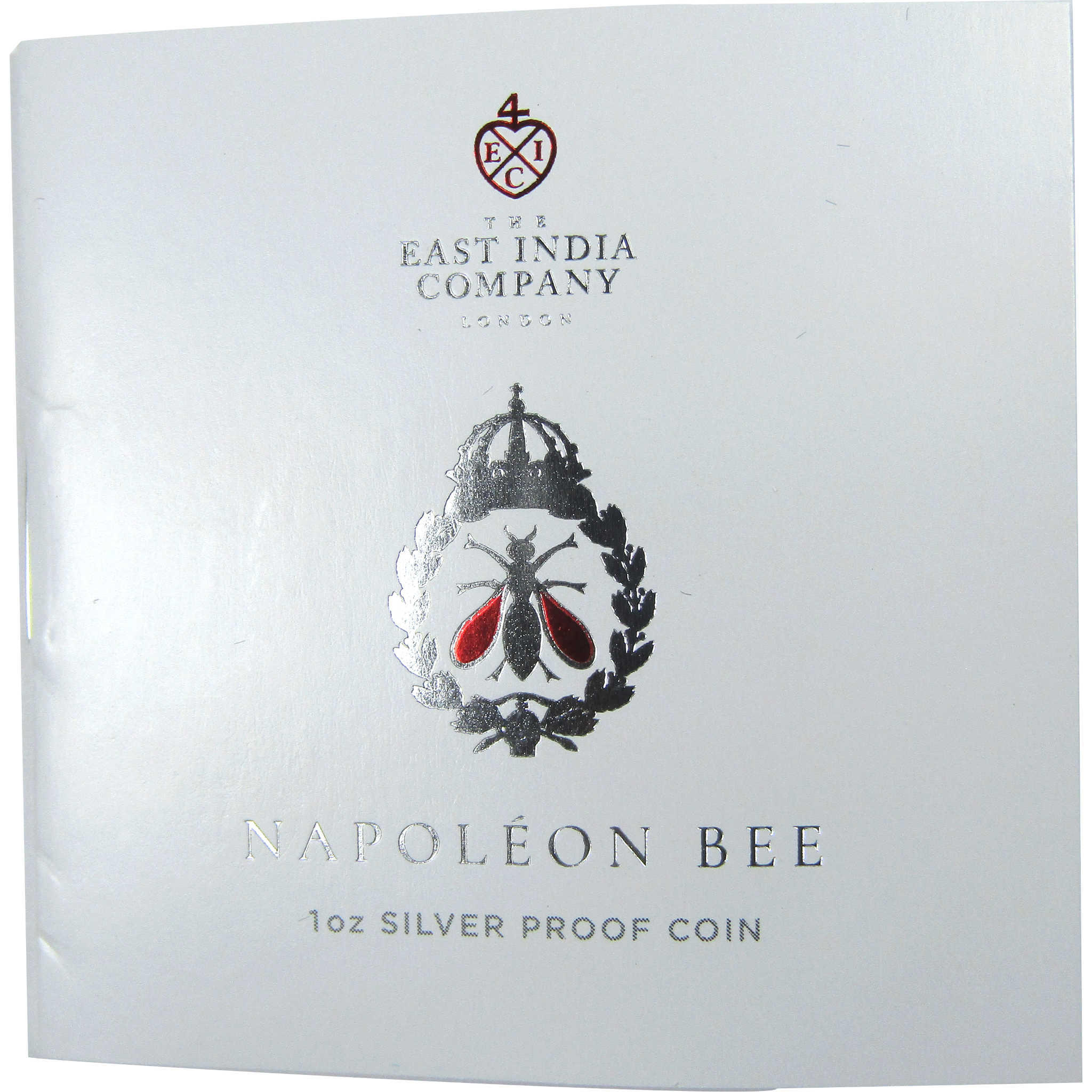 2021 Nepoleon’s Bee Crest 1 oz .999 Silver Bullion £1 SKU:CPC9185