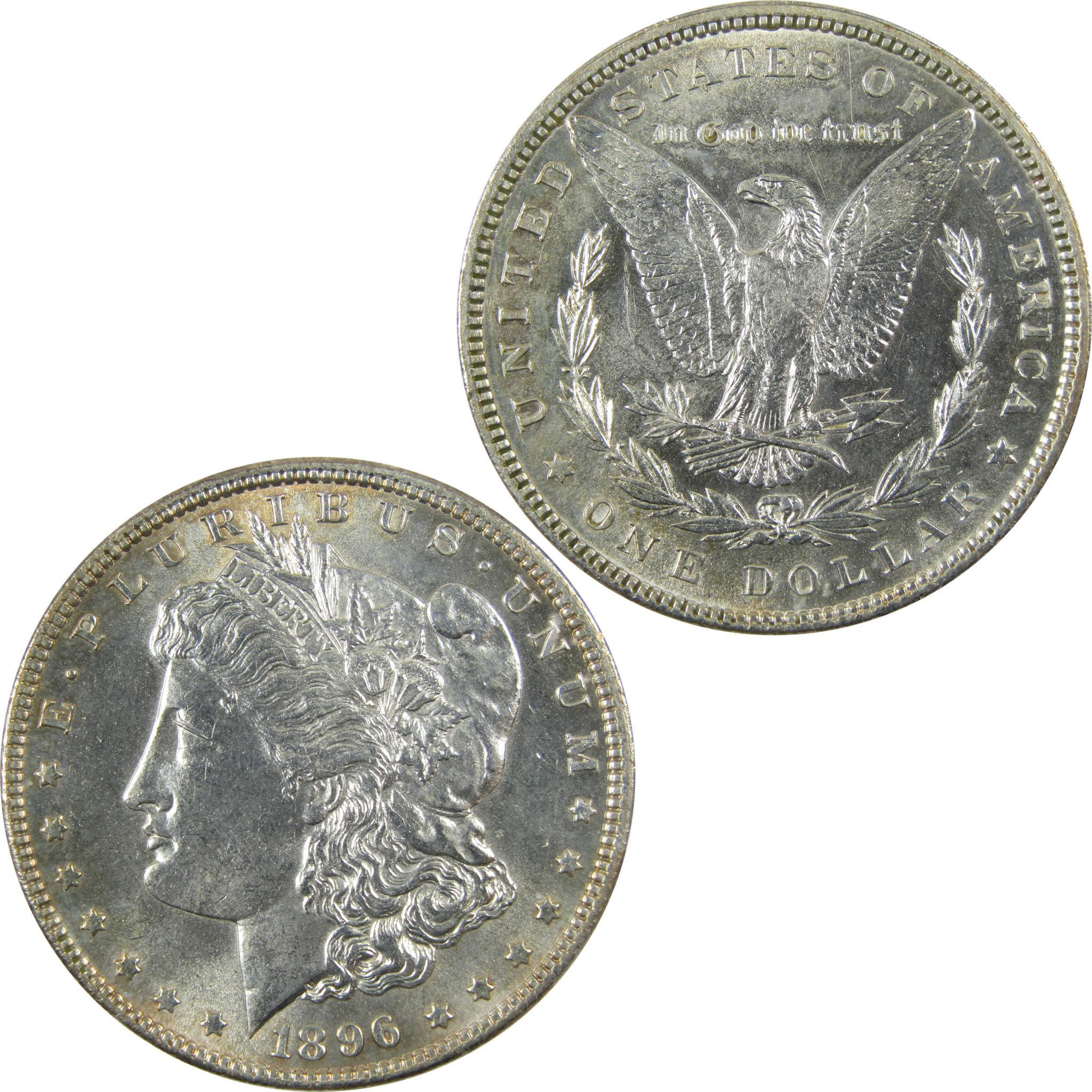 1896 Morgan Silver Dollar Uncirculated Details $1 Coin SKU:CP1398 - Morgan coin - Morgan silver dollar - Morgan silver dollar for sale - Profile Coins &amp; Collectibles