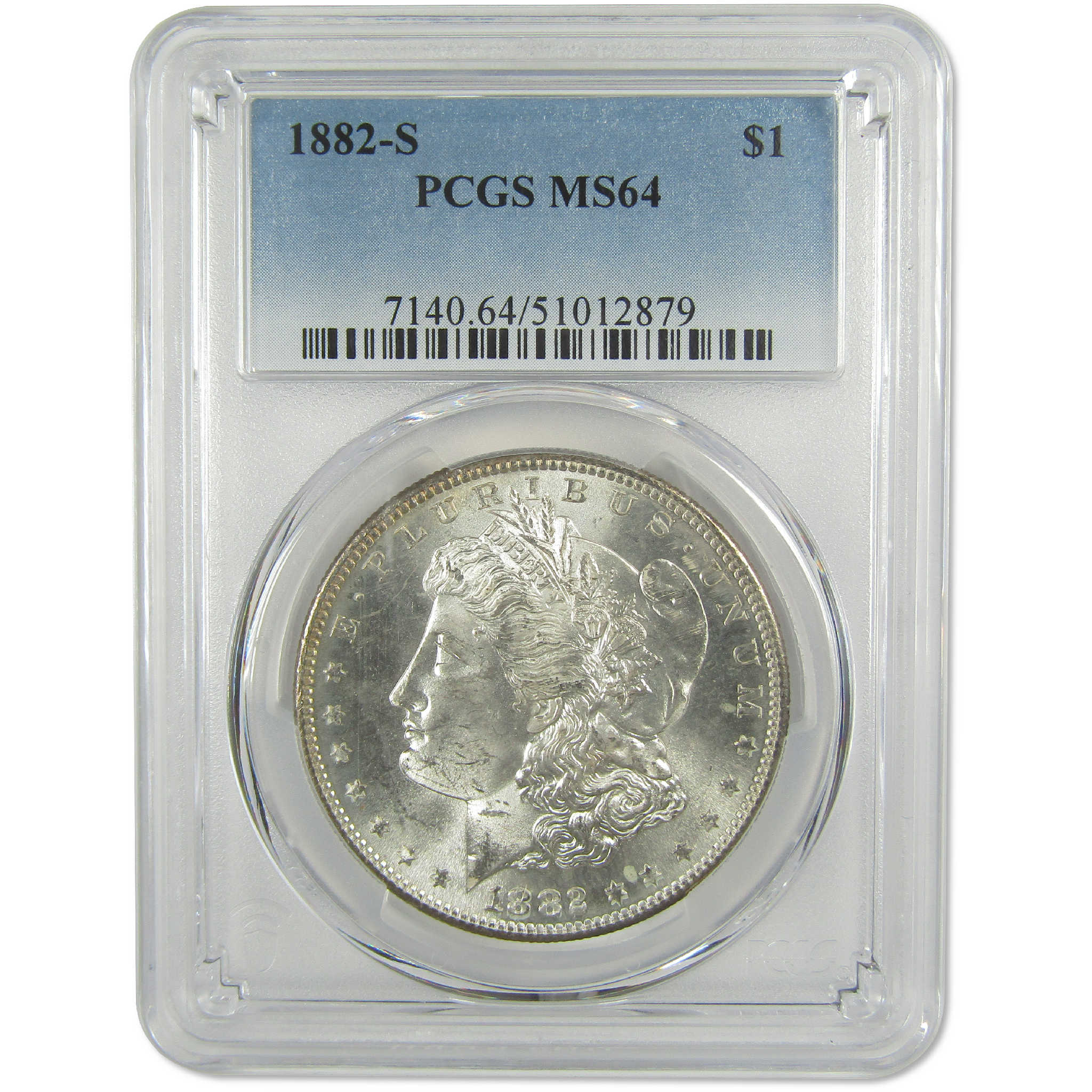 1882 S Morgan Dollar MS 64 PCGS Silver Uncirculated $1 Coin SKU:I19622 - Morgan coin - Morgan silver dollar - Morgan silver dollar for sale - Profile Coins &amp; Collectibles