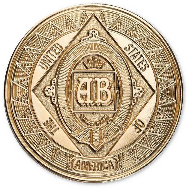 Budweiser 150th Anniversary Challenge Coin Collectible