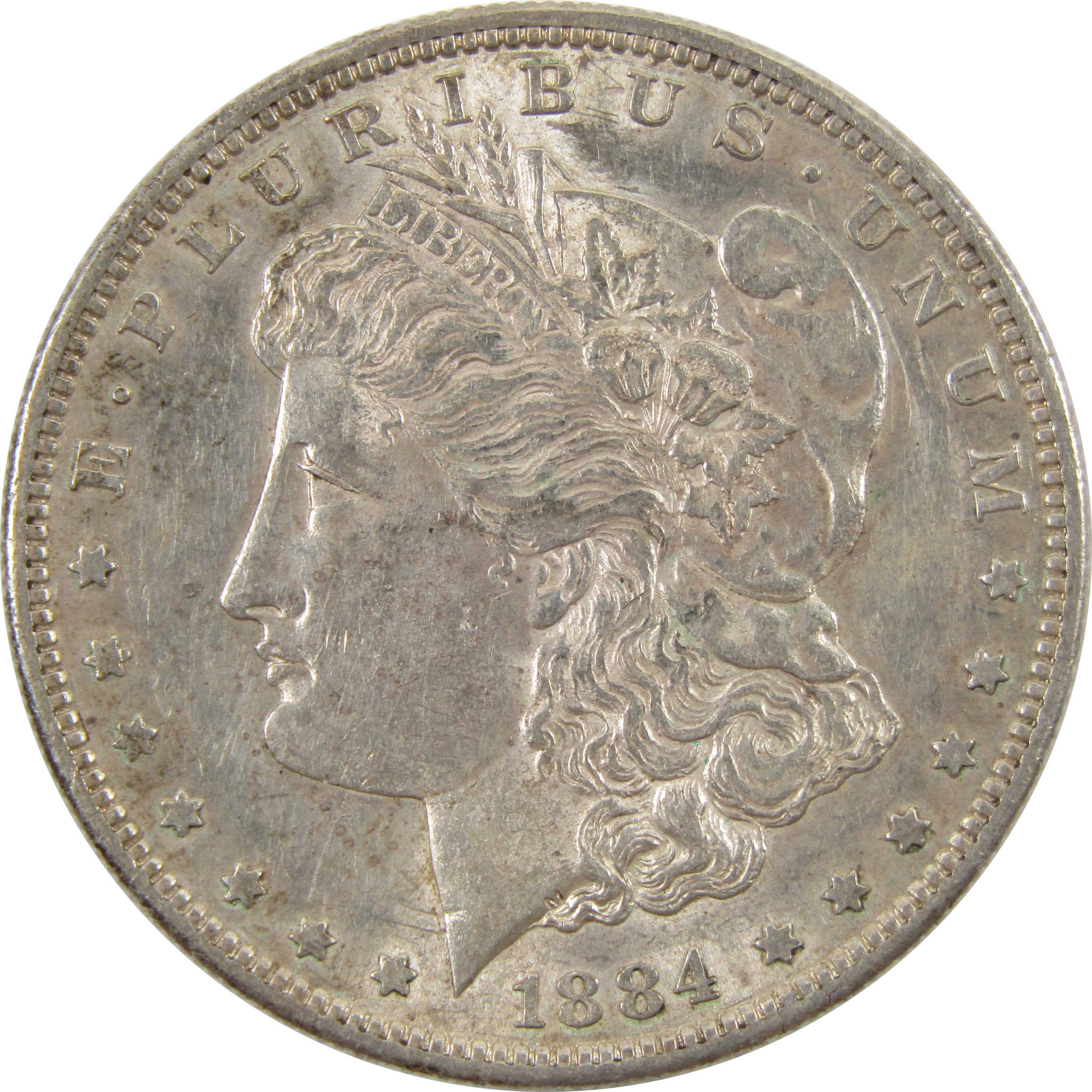 1884 S Morgan Dollar CH AU Choice About Uncirculated Silver SKU:I11003 - Morgan coin - Morgan silver dollar - Morgan silver dollar for sale - Profile Coins &amp; Collectibles