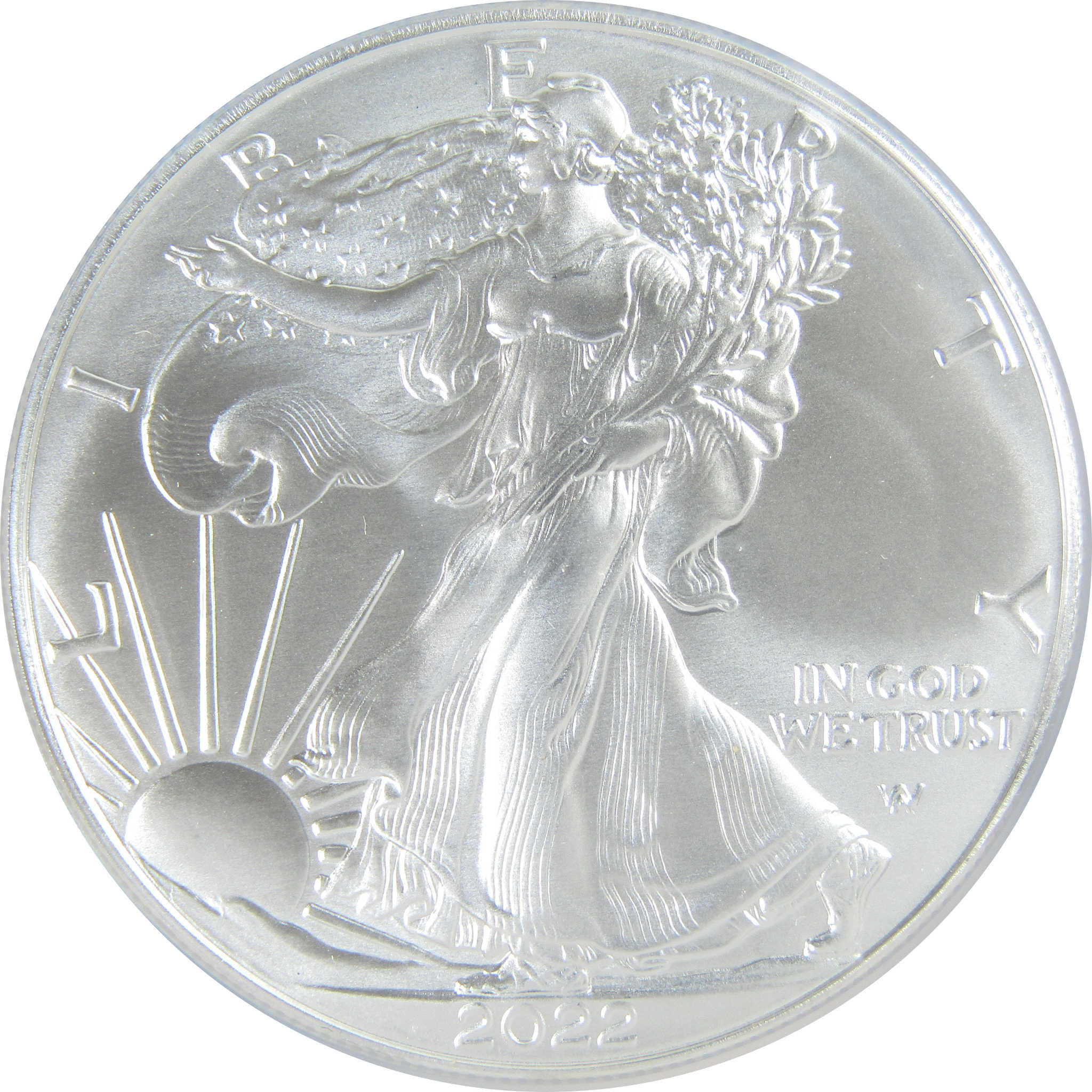 2022 American Silver Eagle MS 70 NGC $1 Early Releases SKU:CPC9483