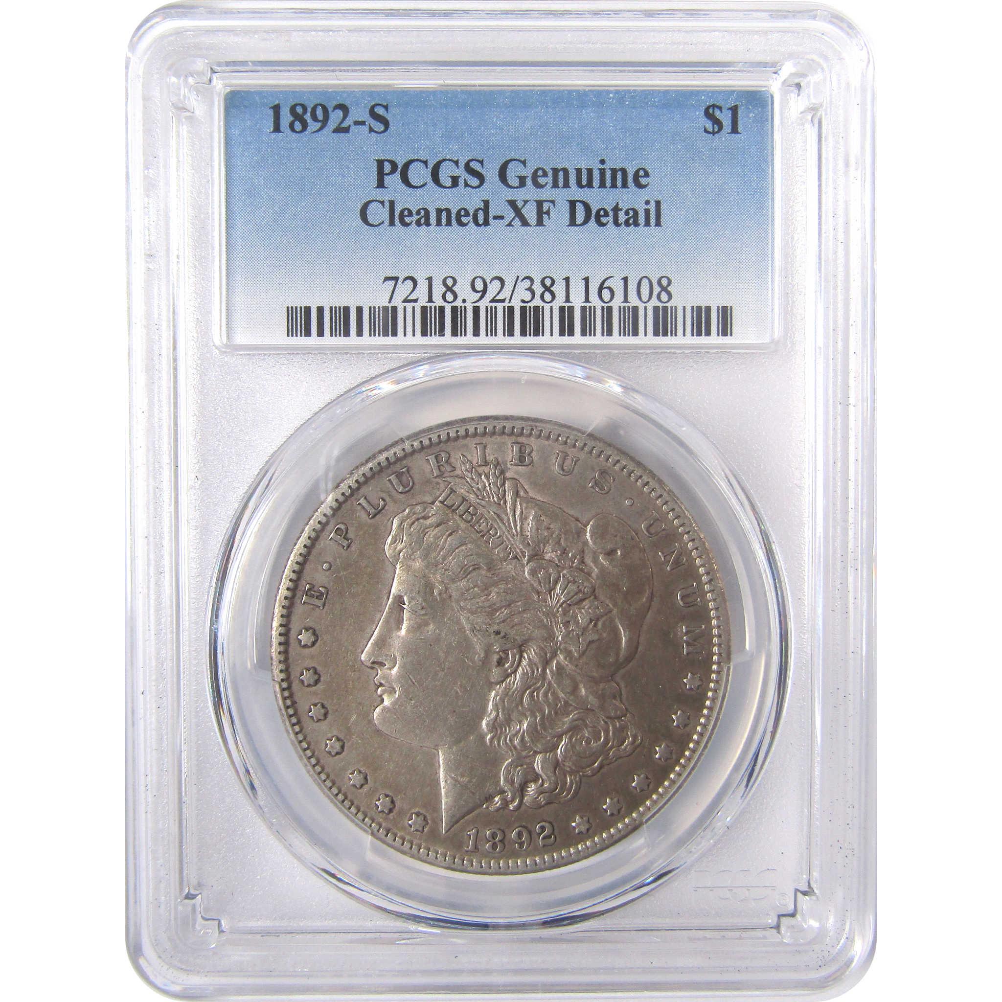 1892 S Morgan Dollar XF Details PCGS Silver $1 Coin SKU:I17077 - Morgan coin - Morgan silver dollar - Morgan silver dollar for sale - Profile Coins &amp; Collectibles