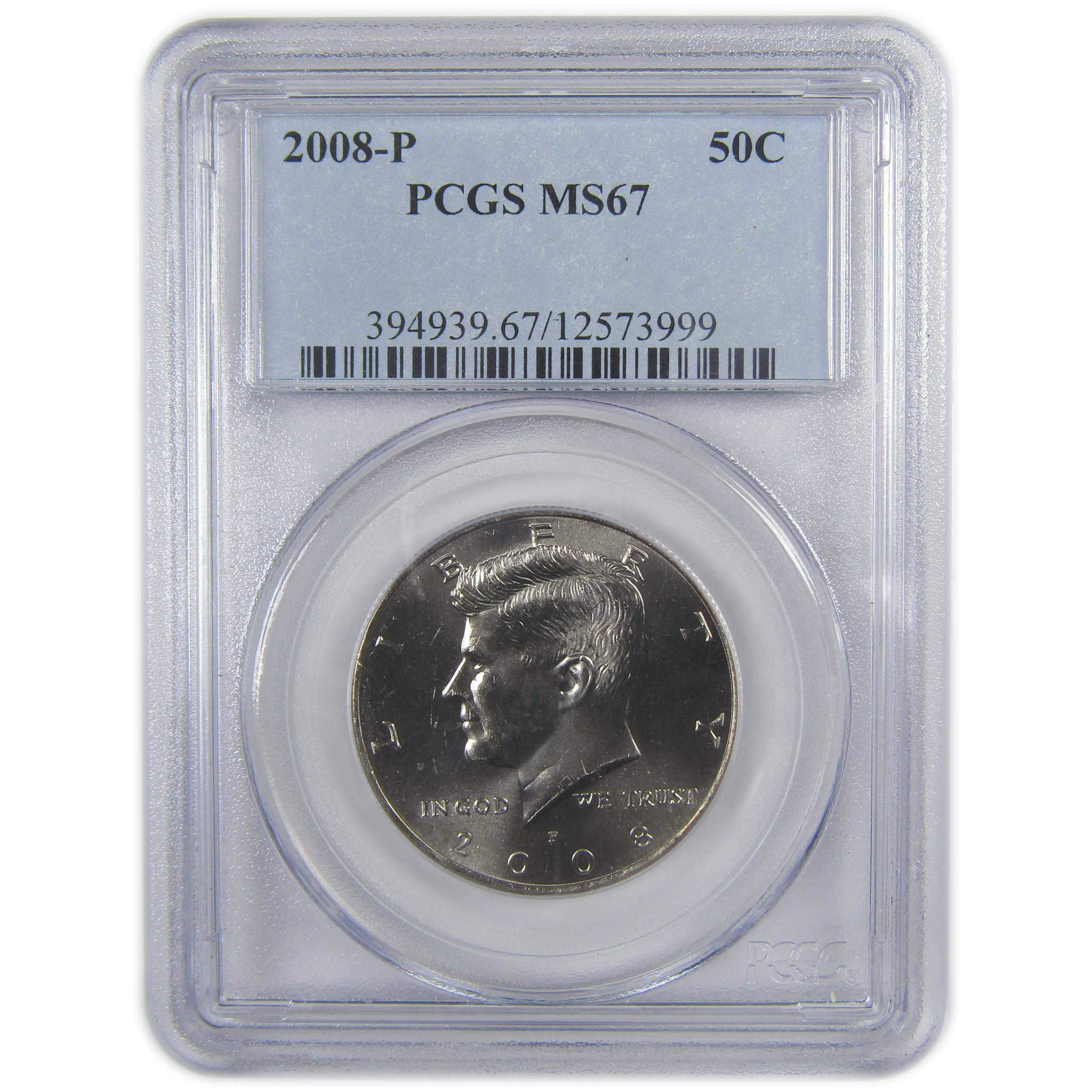 2008 P Kennedy Half Dollar MS 67 PCGS Clad Uncirculated SKU:CPC9730