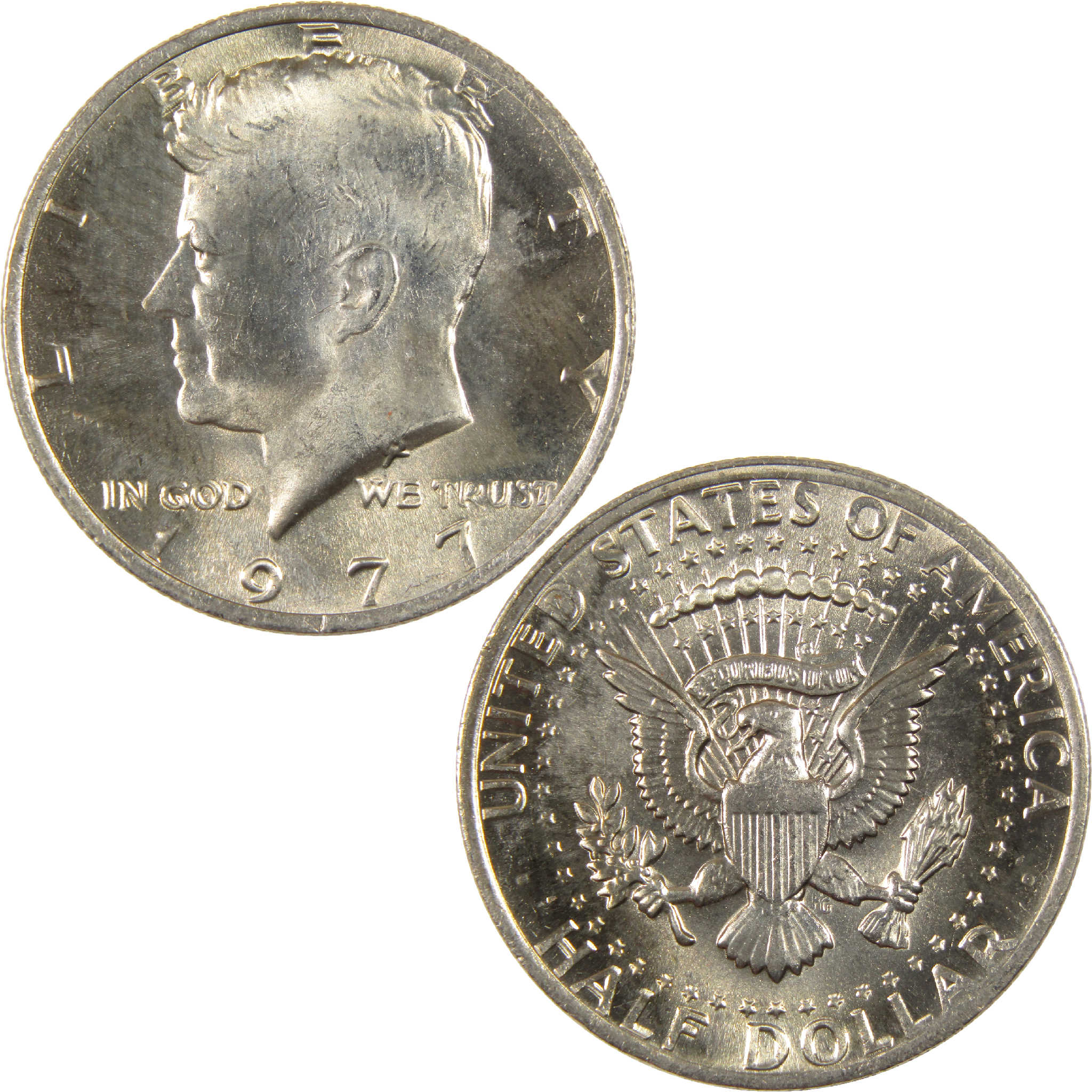 1977 Kennedy Half Dollar Uncirculated Clad 50c Coin