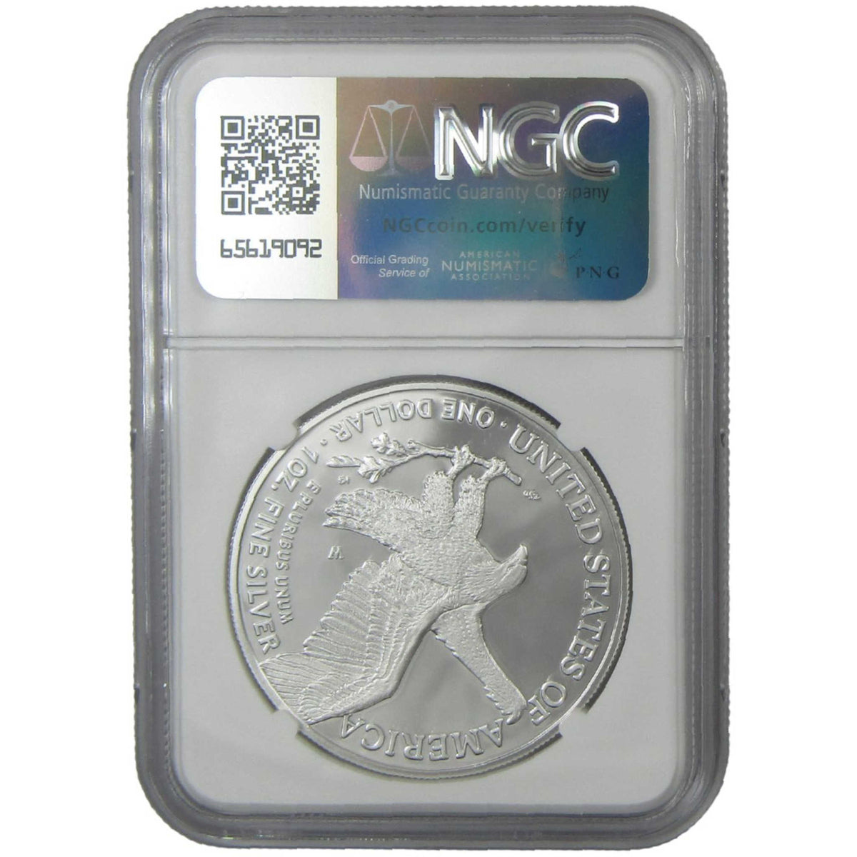 2025 W American Silver Eagle PF 70 UCAM NGC Proof $1 Coin First Day