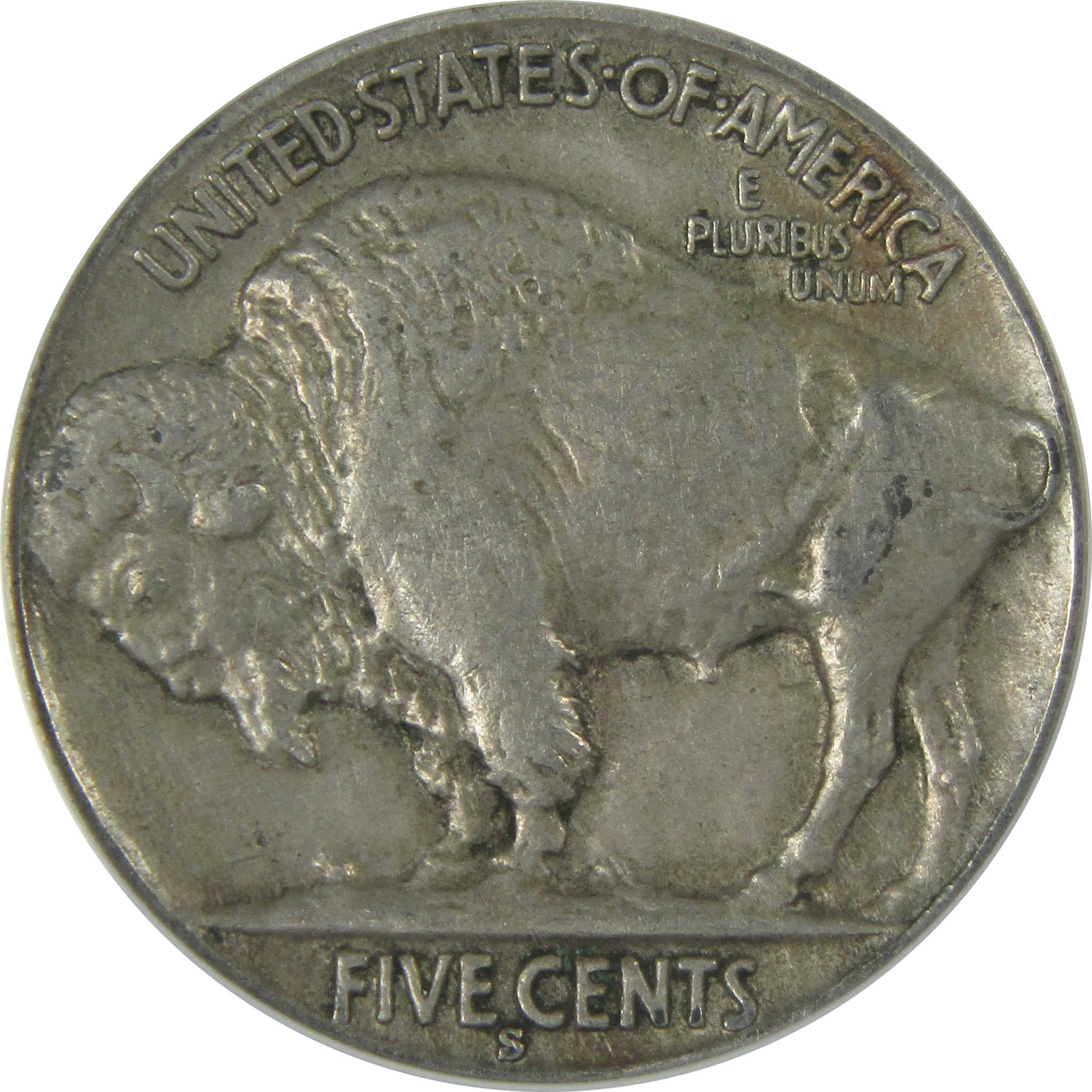 1931 S Indian Head Buffalo Nickel AU 50 Details ANACS 5c SKU:I16109