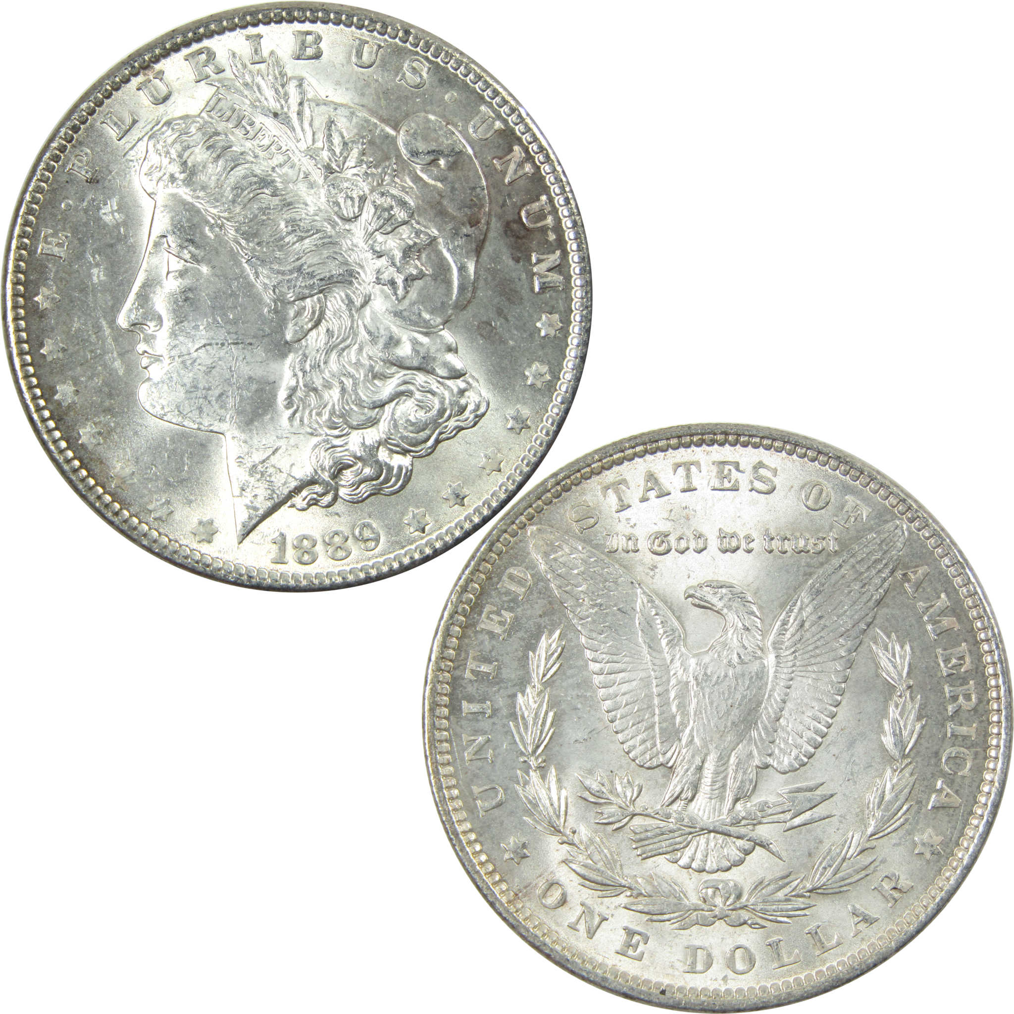 1889 Morgan Dollar Uncirculated Silver $1 Coin SKU:I13935 - Morgan coin - Morgan silver dollar - Morgan silver dollar for sale - Profile Coins &amp; Collectibles