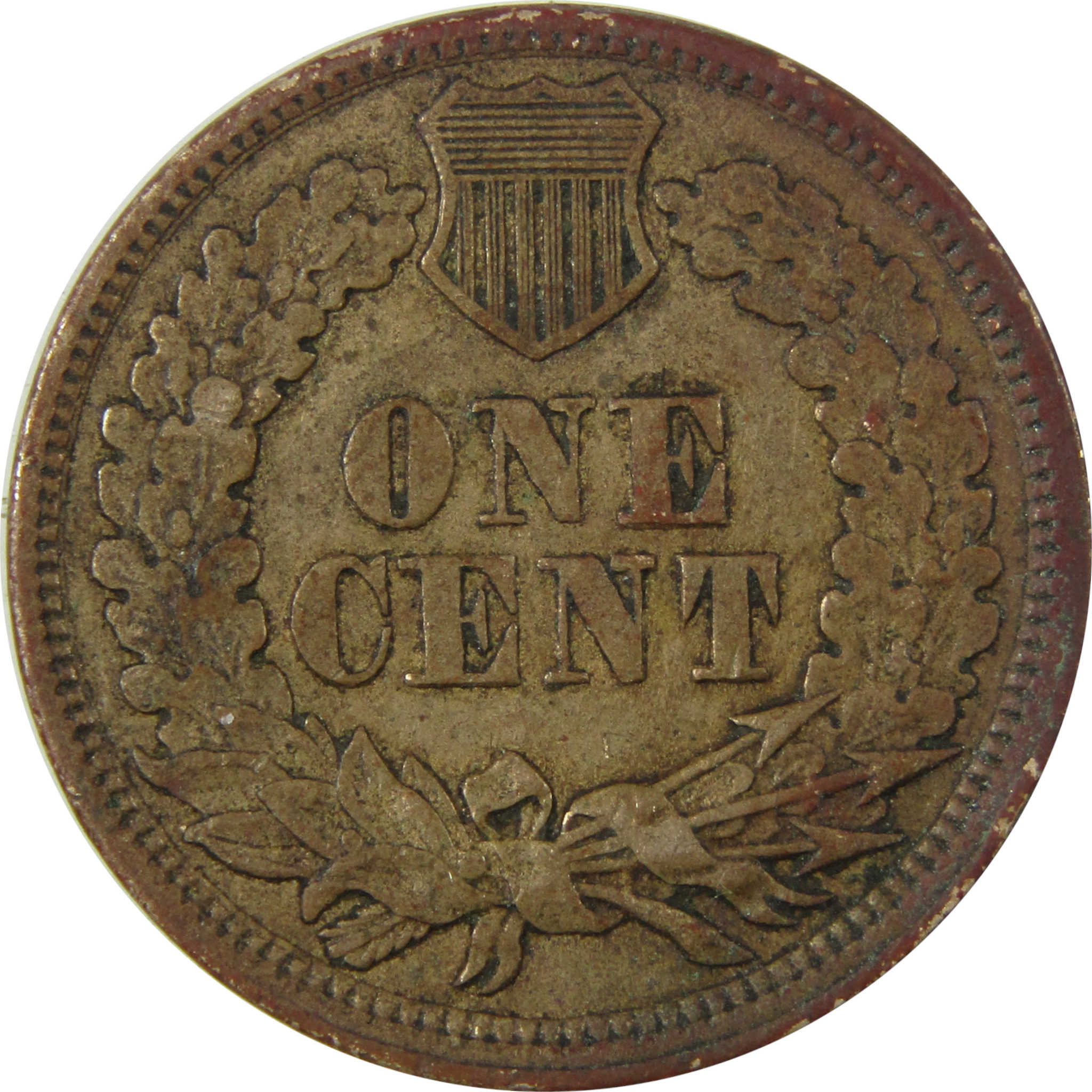 1862 Indian Head Cent VF Very Fine Details Penny 1c Coin SKU:CP1188