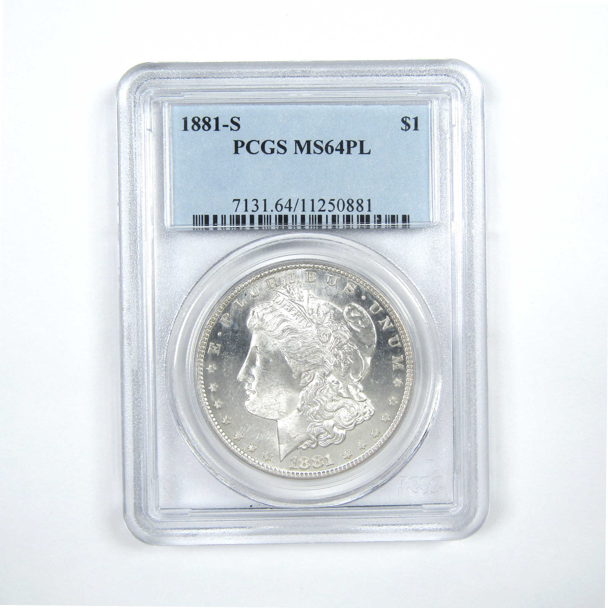 1881 S Morgan Dollar MS 64 PL PCGS Silver $1 Proof-Like SKU:I14303 - Morgan coin - Morgan silver dollar - Morgan silver dollar for sale - Profile Coins &amp; Collectibles