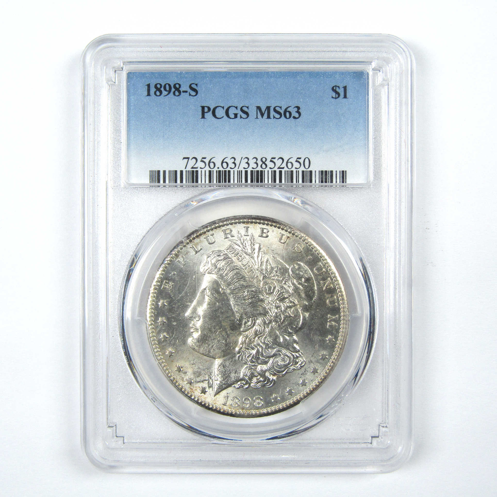 1898 S Morgan Dollar MS 63 PCGS Silver $1 Uncirculated Coin SKU:I15077 - Morgan coin - Morgan silver dollar - Morgan silver dollar for sale - Profile Coins &amp; Collectibles