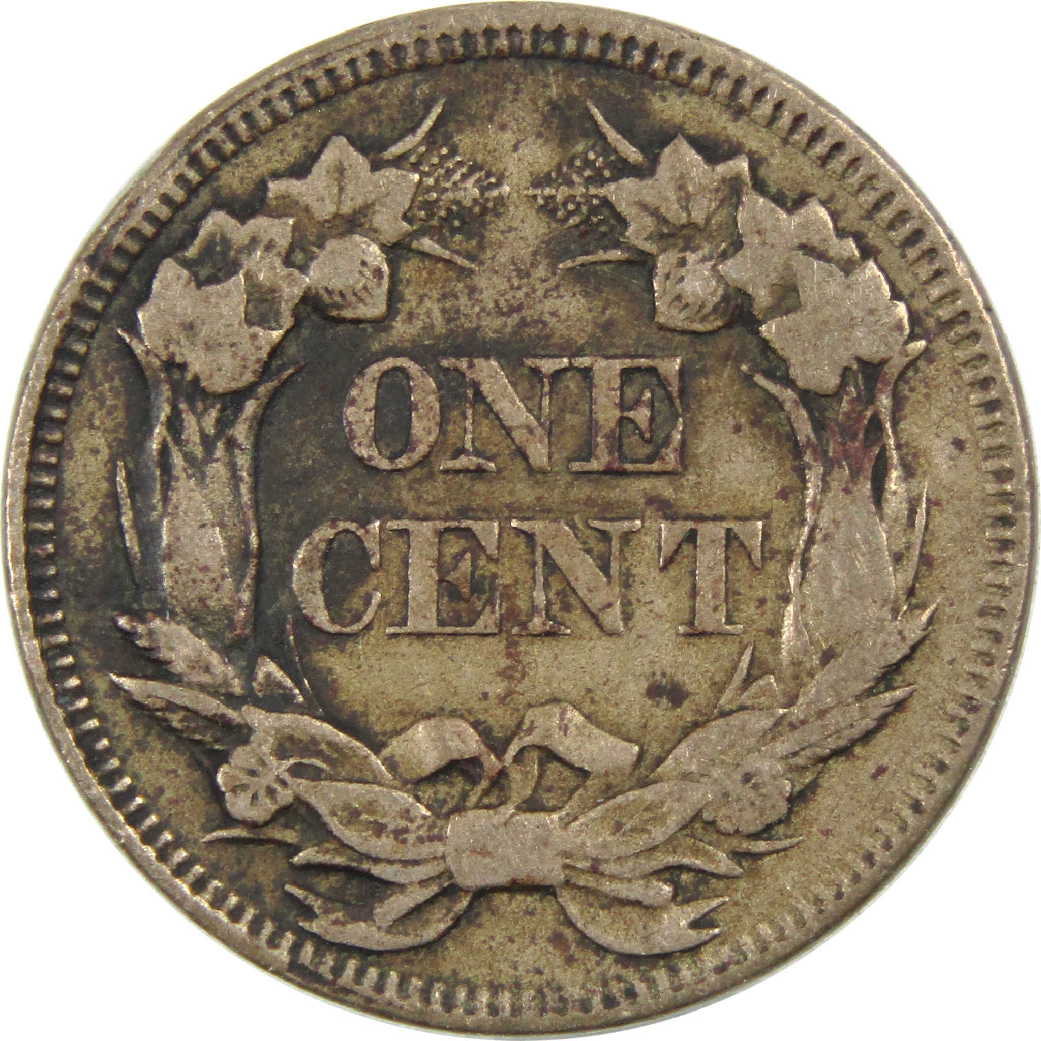 1857 Flying Eagle Cent Very Good Details Copper-Nickel SKU:I12994