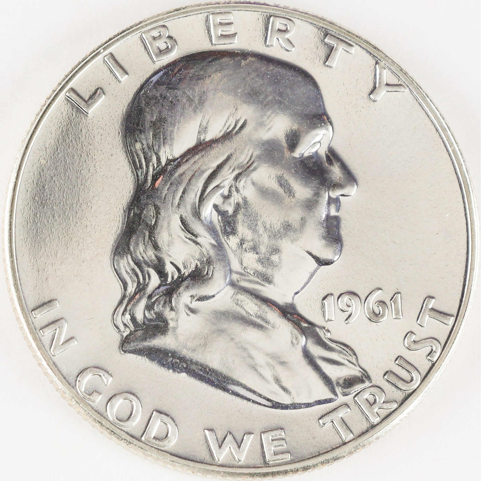 1961 Franklin Half Dollar Silver 50c Proof Coin SKU:I12088