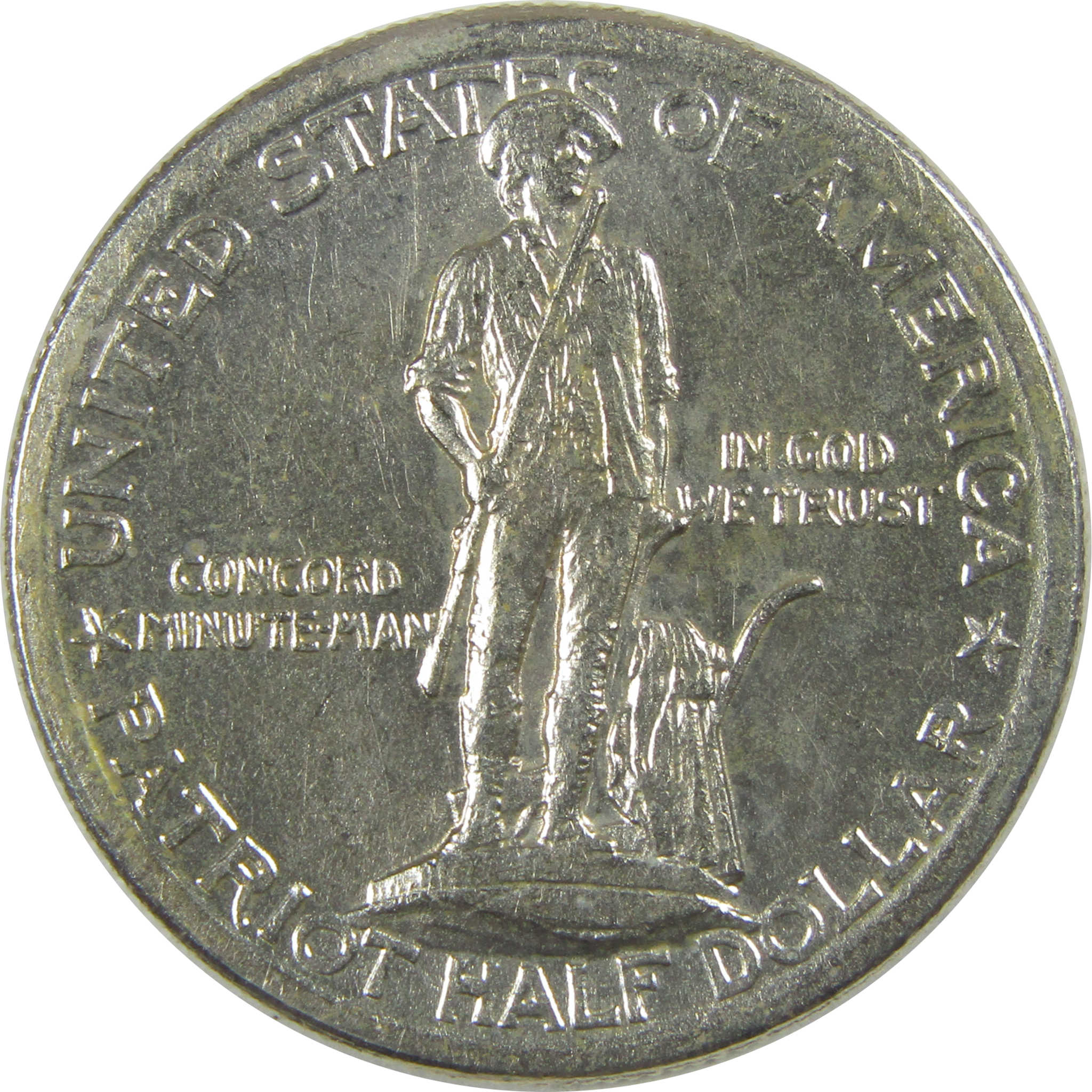 Lexington-Concord Commemorative 50C 1925 AU Details SKU:CPC0783