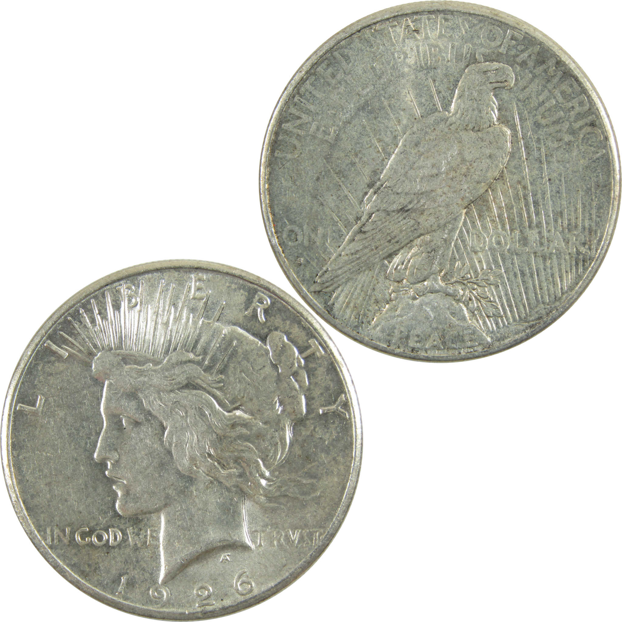 1926 S Peace Dollar CH AU Choice About Uncirculated Silver SKU:CPC7914