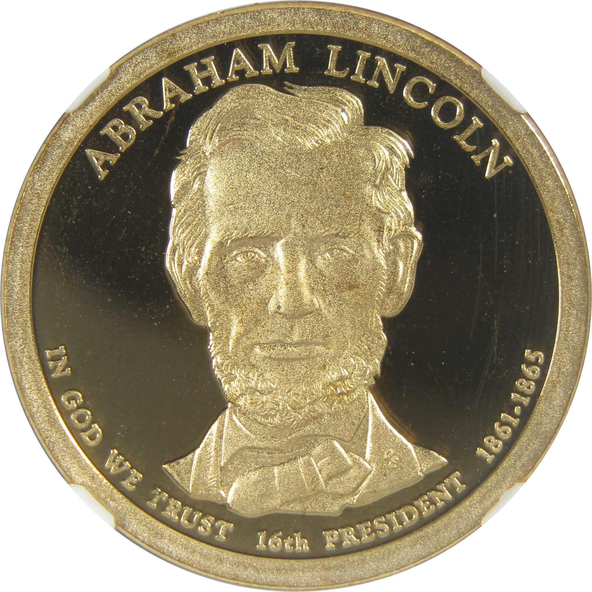 2010 S Abraham Lincoln Presidential Dollar PF 69 UCAM NGC SKU:CPC9257