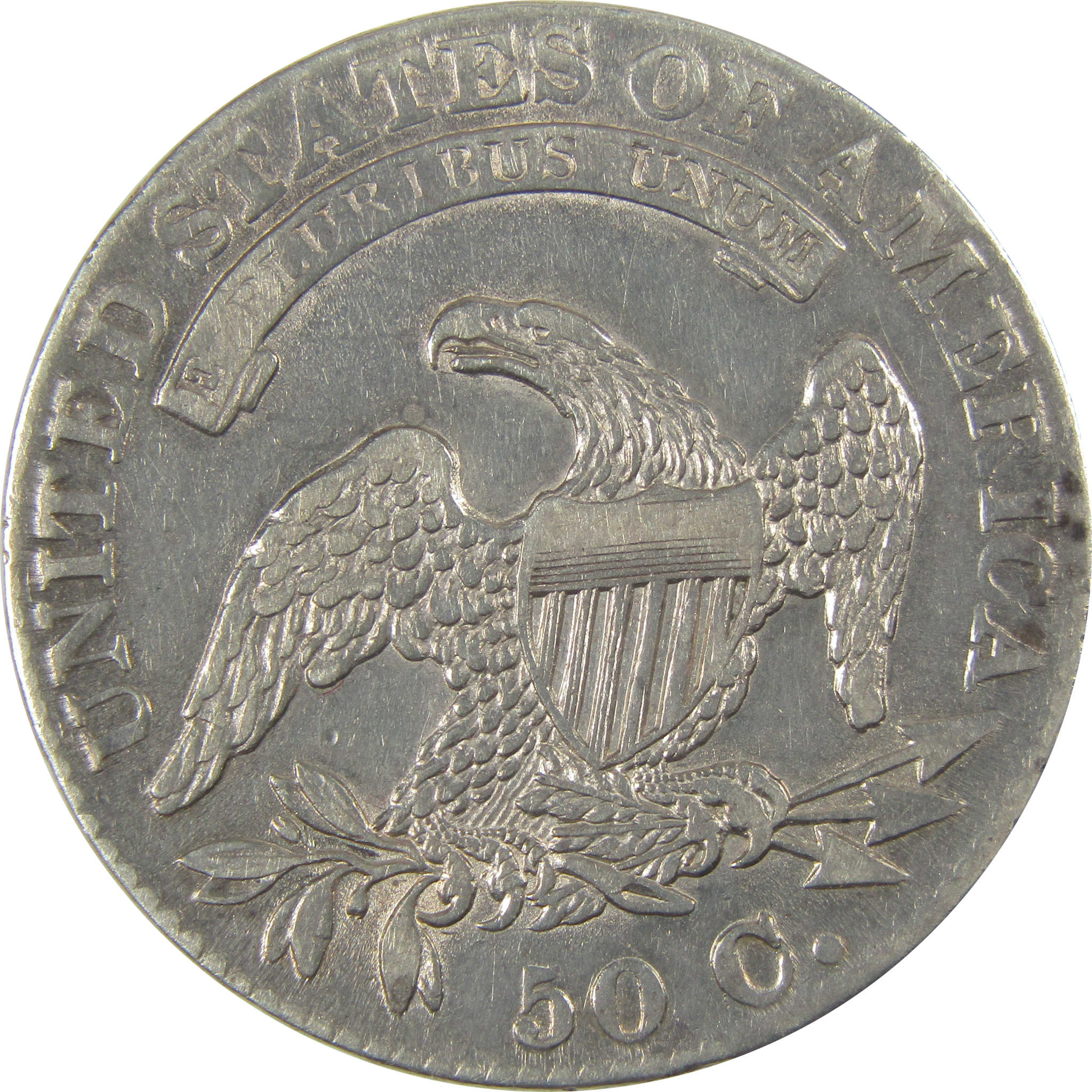 1832 Capped Bust Half Dollar AU About Uncirculated Silver SKU:I20006