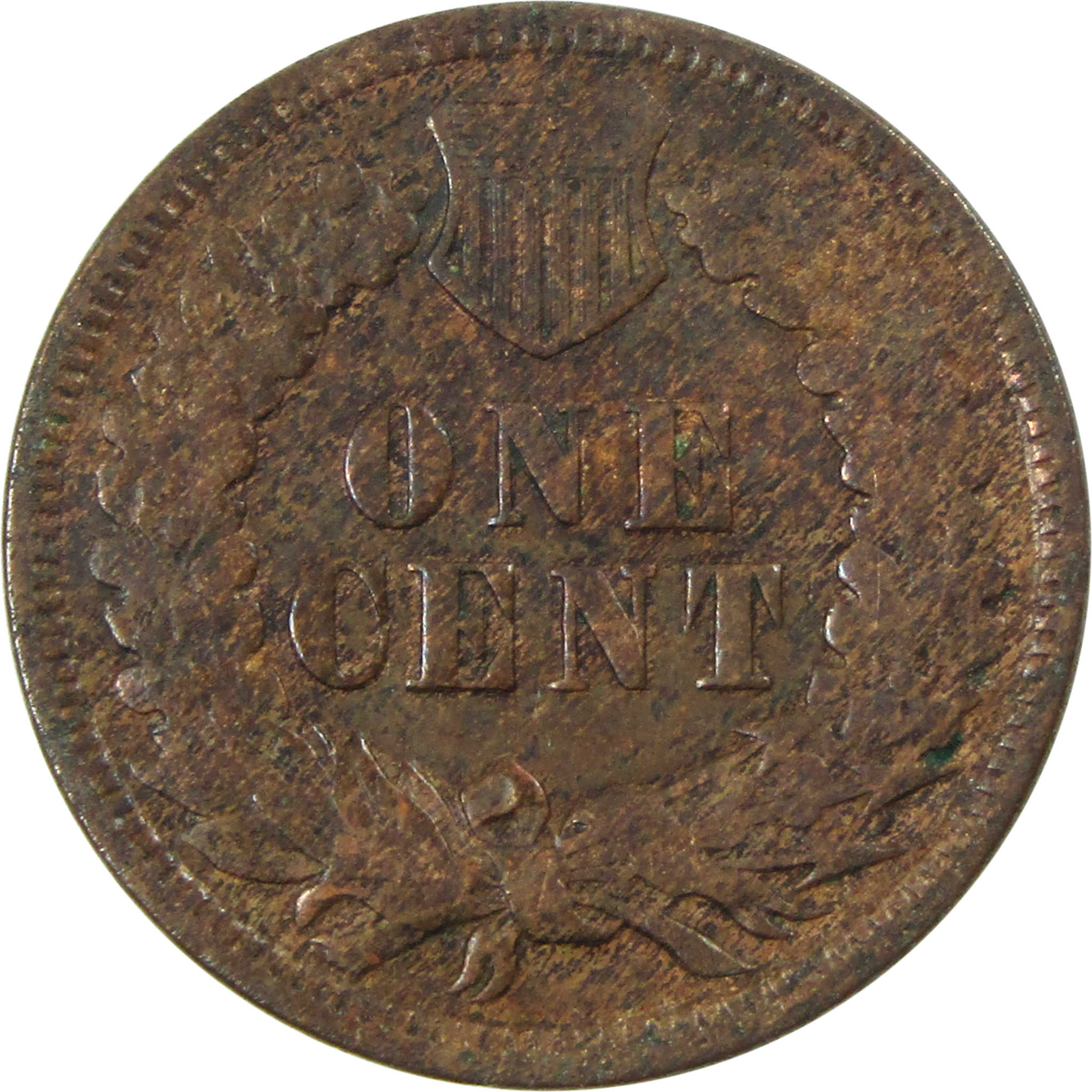 1874 Indian Head Cent VF Very Fine Details Penny 1c Coin SKU:I13894