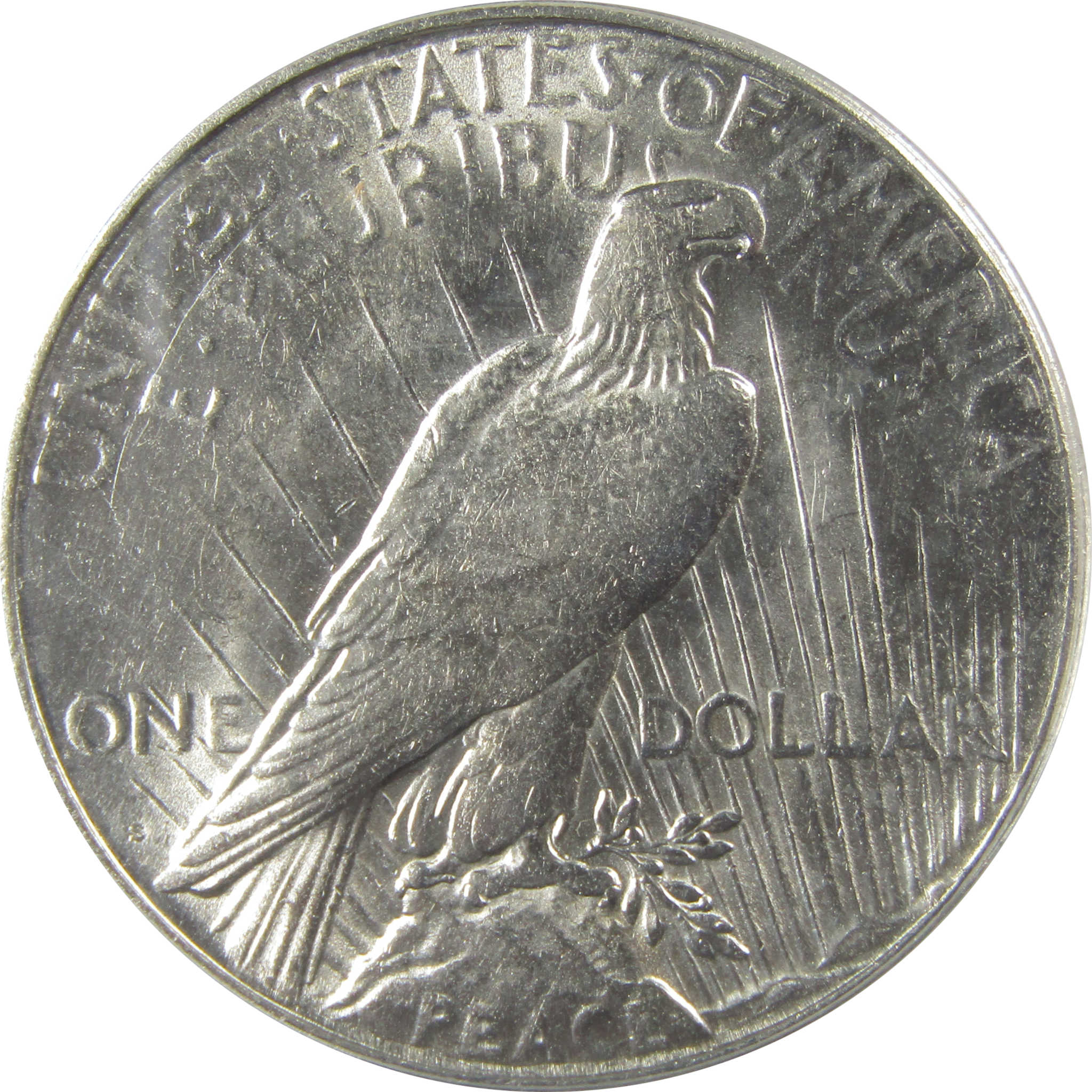 1923 S Peace Dollar AU 55 ANACS Silver $1 Coin SKU:I22175