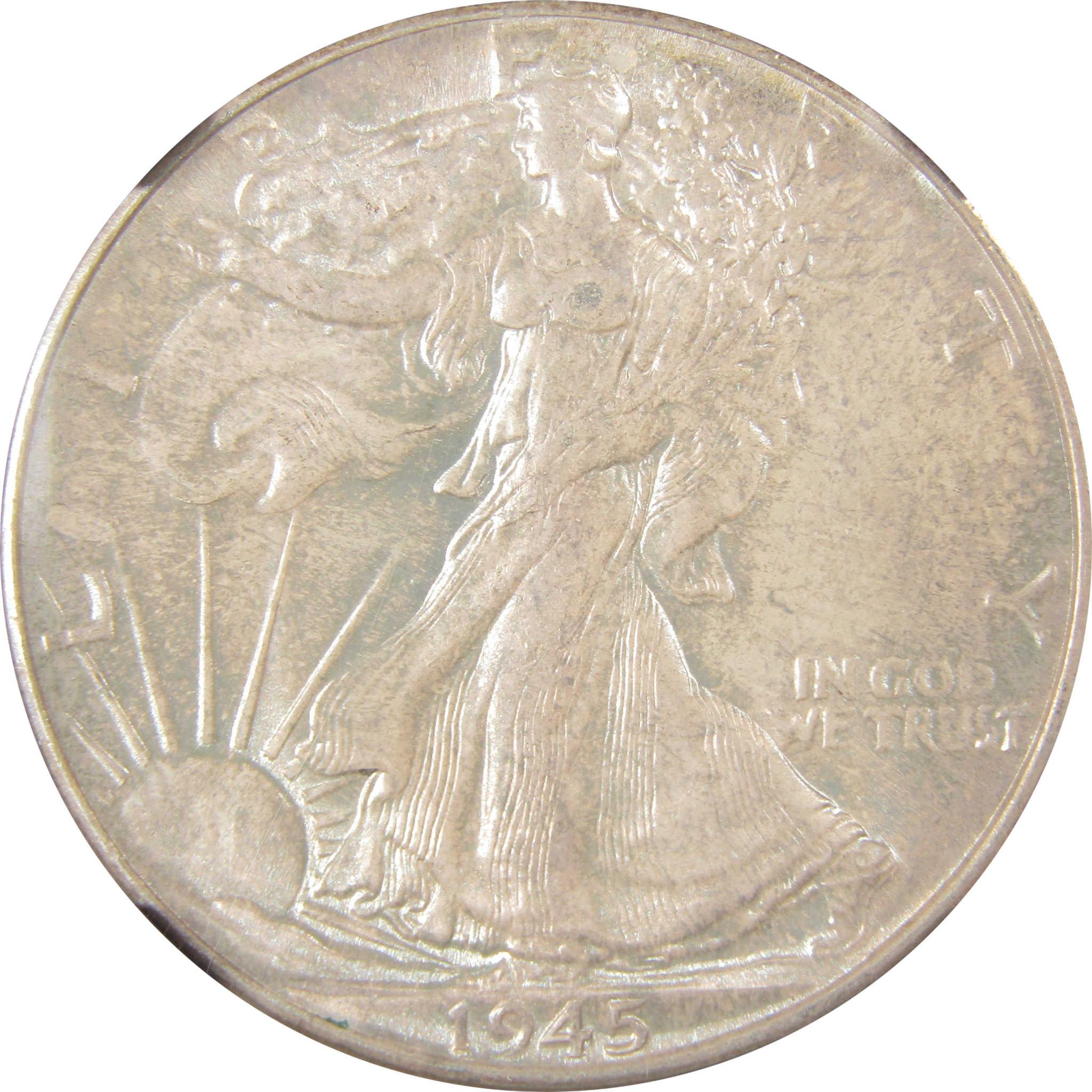 1945 Liberty Walking 50c MS 66 NGC Original Bag Fragment SKU:I23569