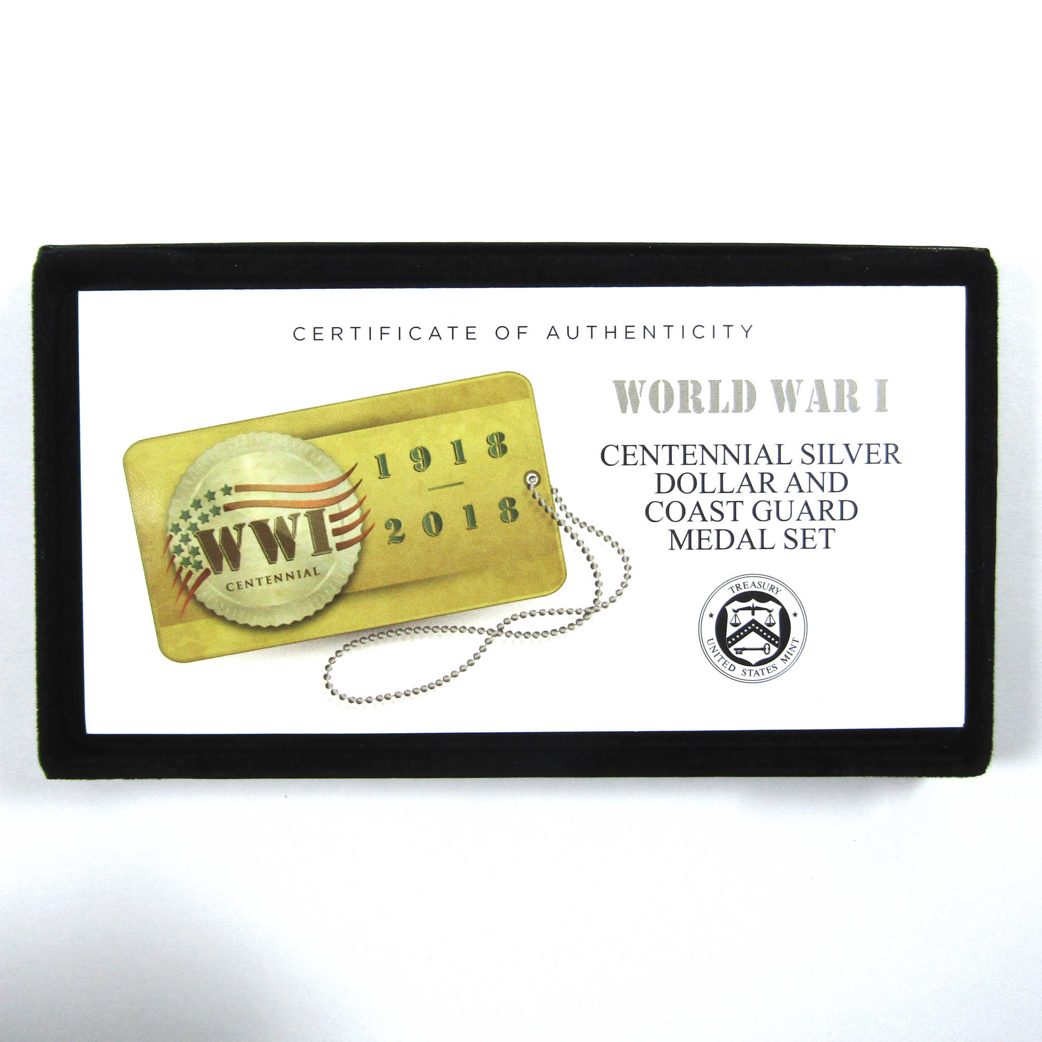 2008 World War I Centennial 2 Piece Set Silver Comm SKU:CPC3869