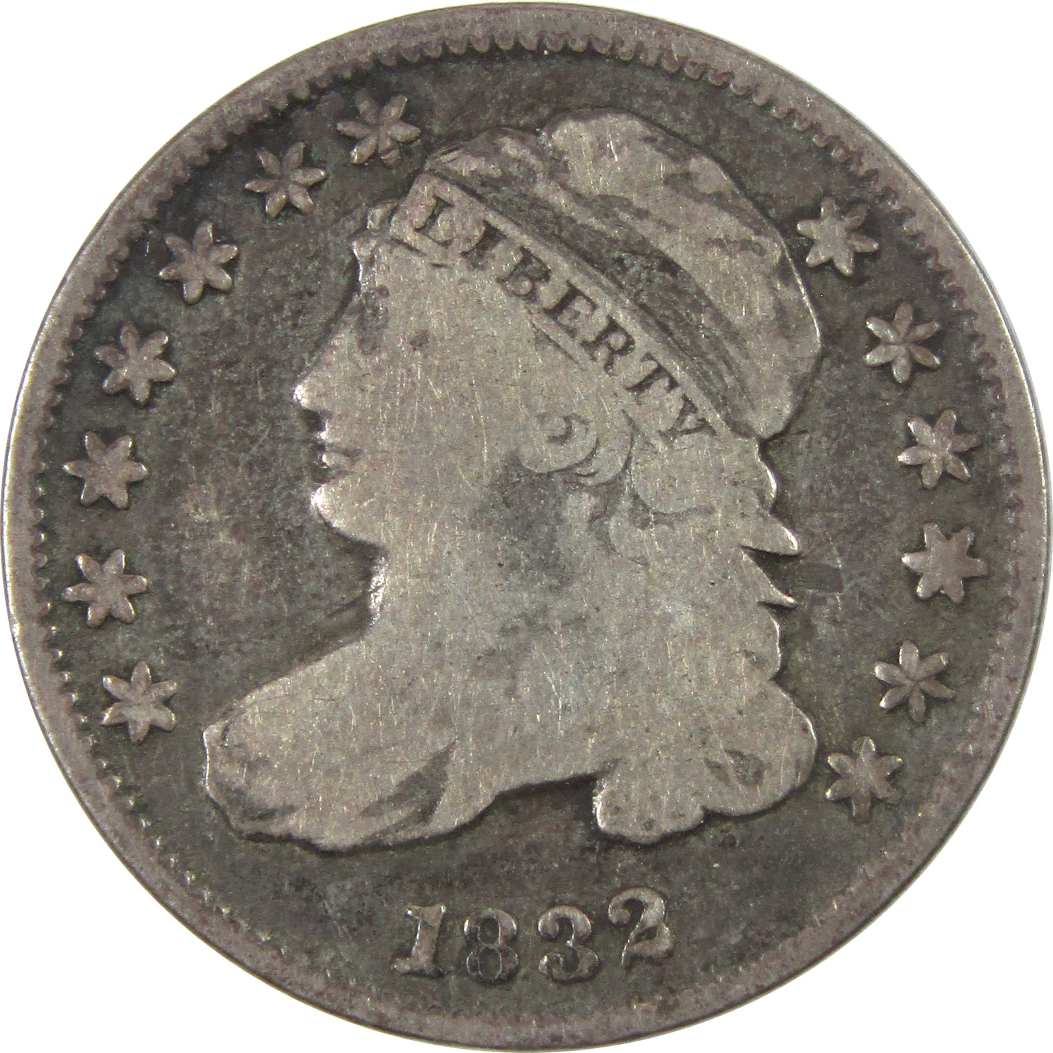 1832 Capped Bust Dime VG Very Good Silver 10c Coin SKU:I14824