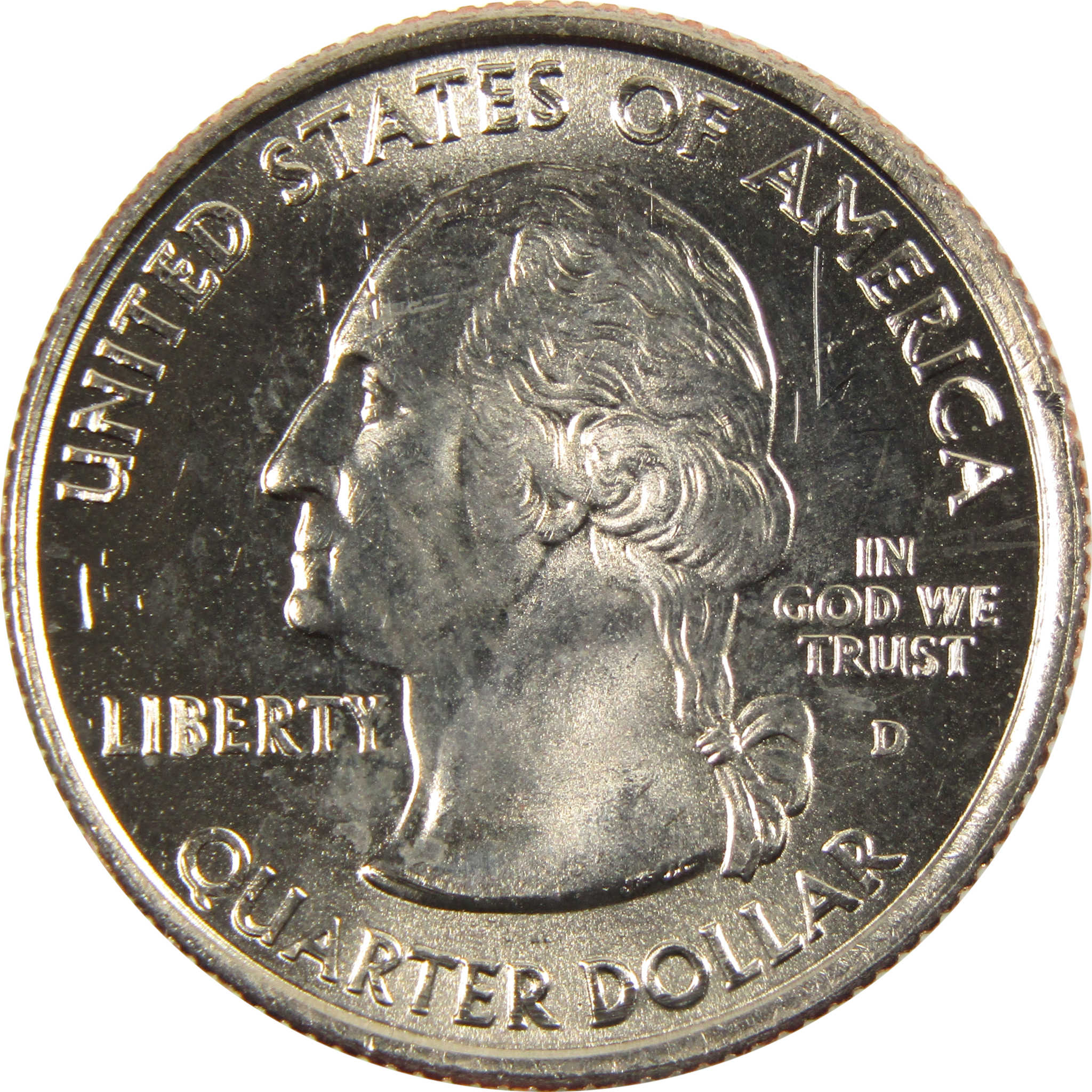 2006 D South Dakota State Quarter BU Uncirculated Clad 25c Coin