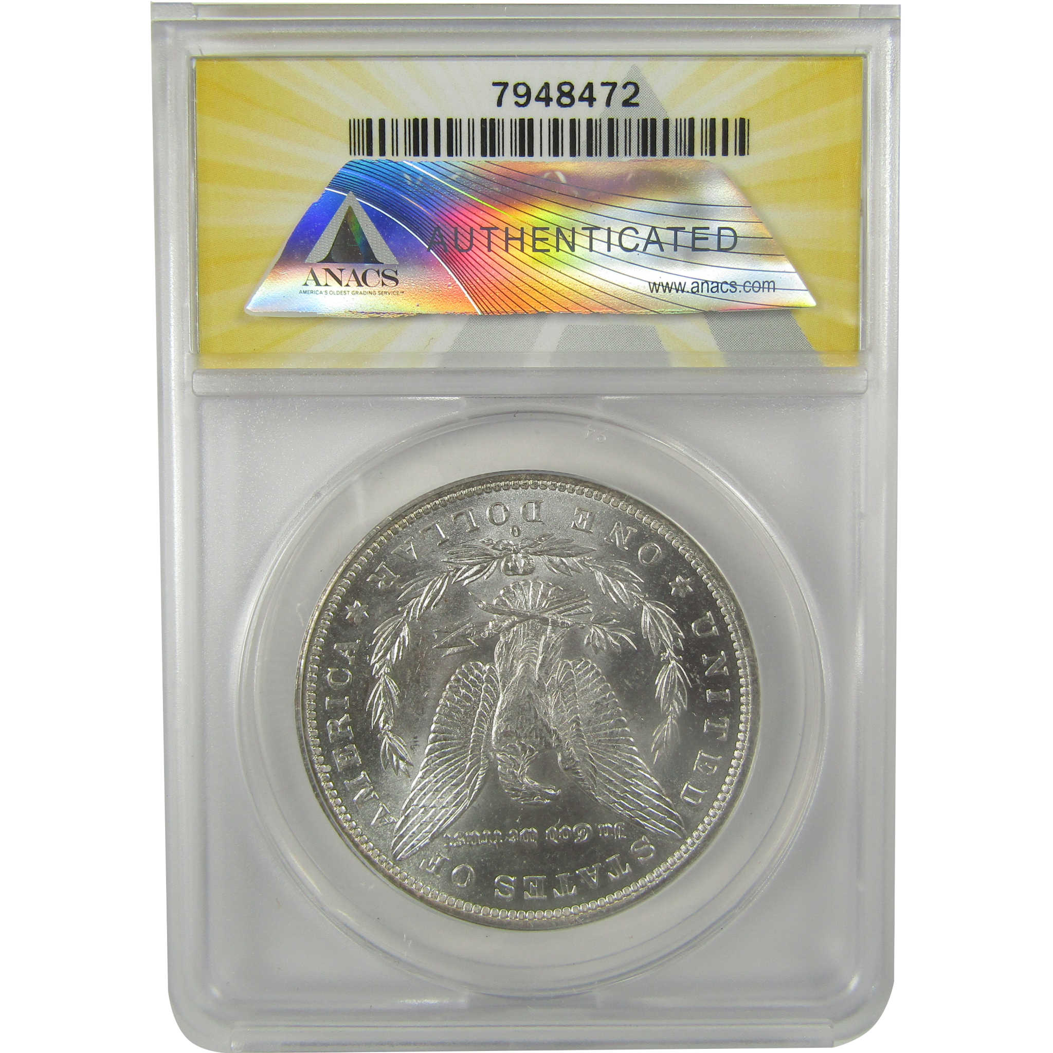 1882 O/S VAM-4 Recessed Top 100 Morgan Dollar MS 61 ANACS SKU:I21933 - Morgan coin - Morgan silver dollar - Morgan silver dollar for sale - Profile Coins &amp; Collectibles