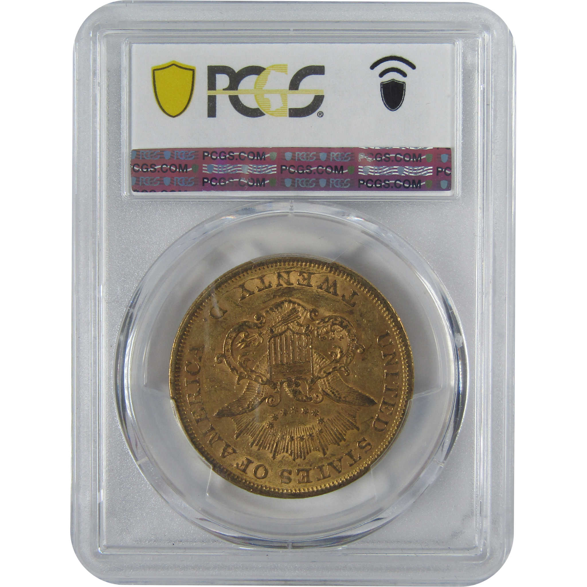 1852 Liberty Head Double Eagle AU 55 PCGS Gold $20 Coin