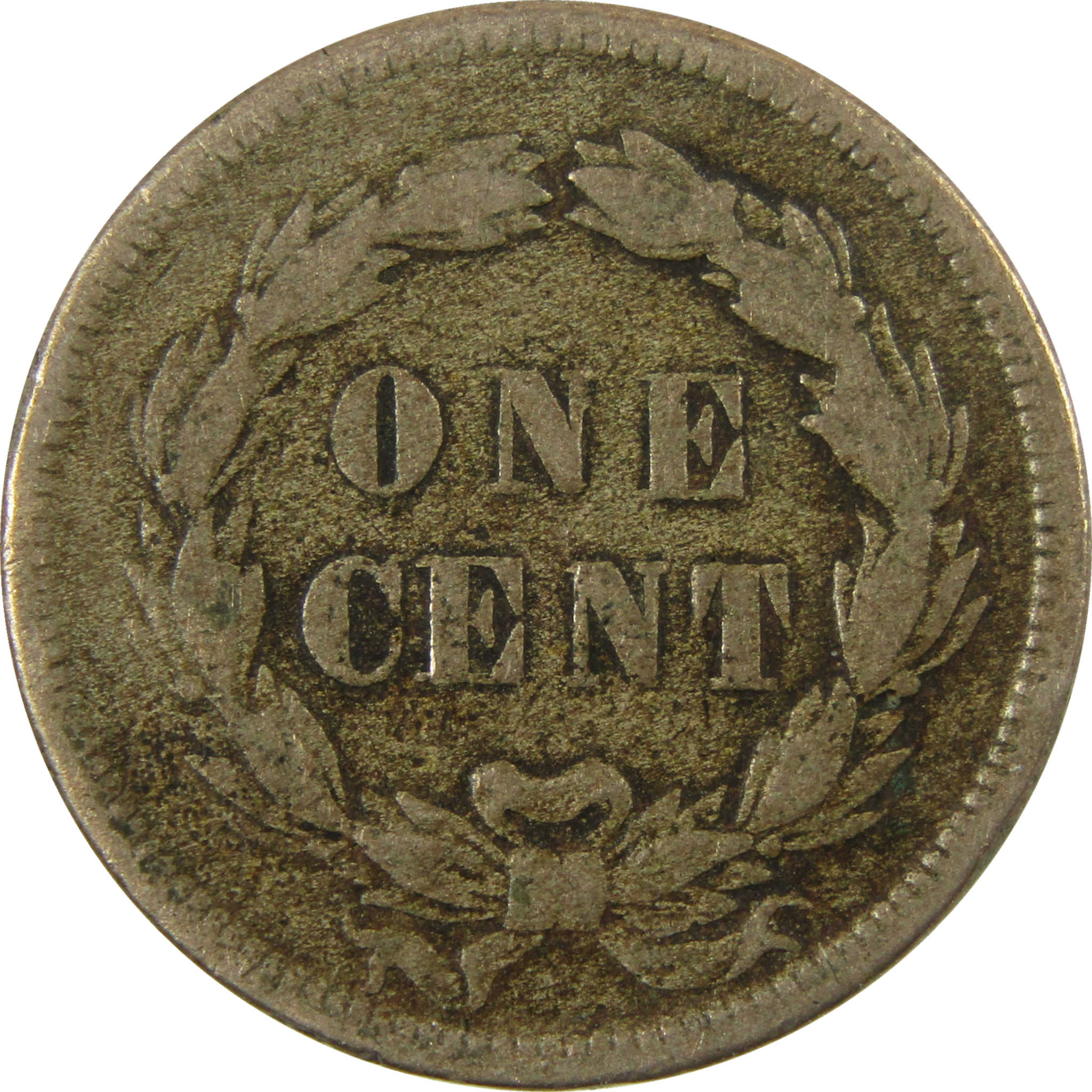 1859 Indian Head Cent F Fine Penny 1c Coin Collectible SKU:I28339