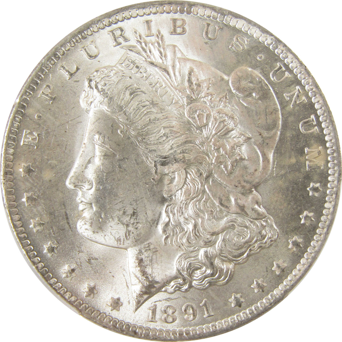 1891 CC Morgan Silver Dollar MS 63 PCGS $1 Coin SKU:I29314 - Morgan coin - Morgan silver dollar - Morgan silver dollar for sale - Profile Coins &amp; Collectibles
